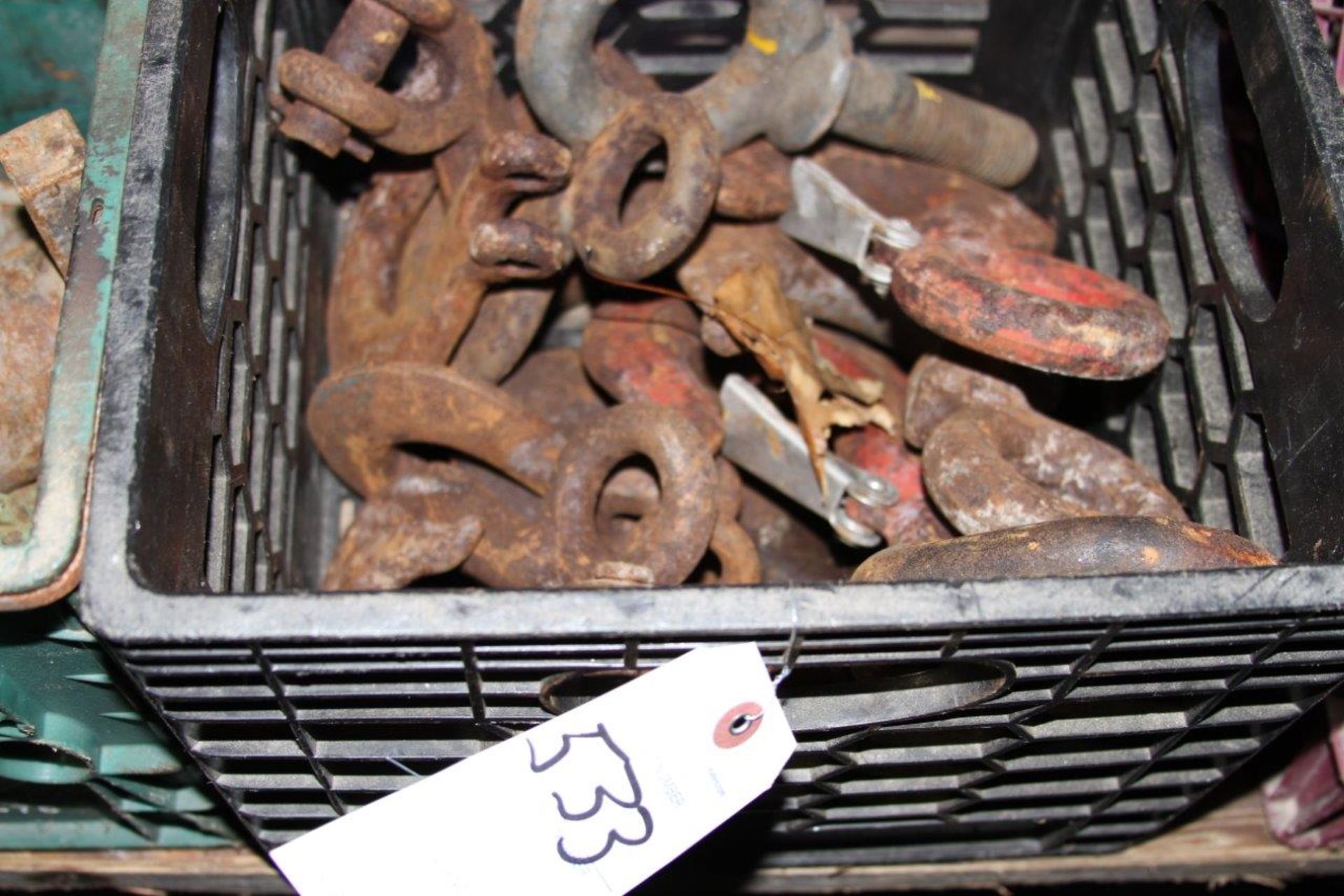 Thirteen Assorted Steel Hooks