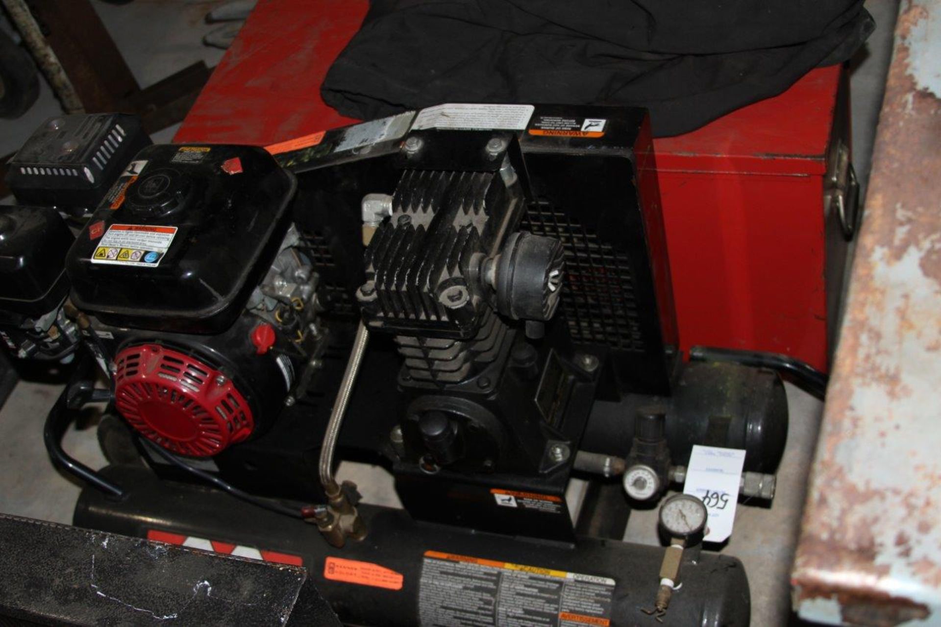 MI-T-M model AM1-PH165-OHM Gas Powered Air Compressor - Image 2 of 2
