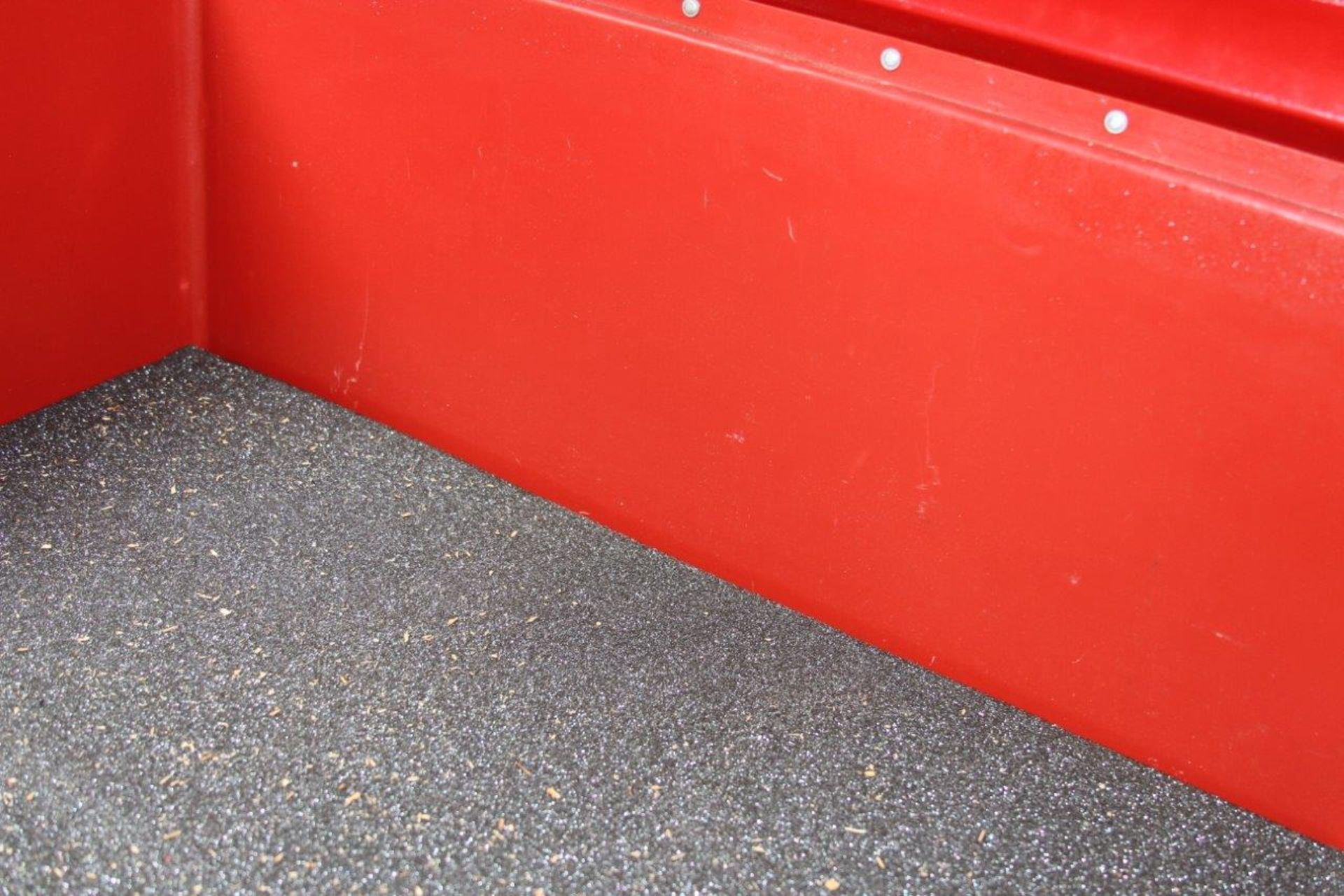 Storage Container, Red Plastic - Image 2 of 2