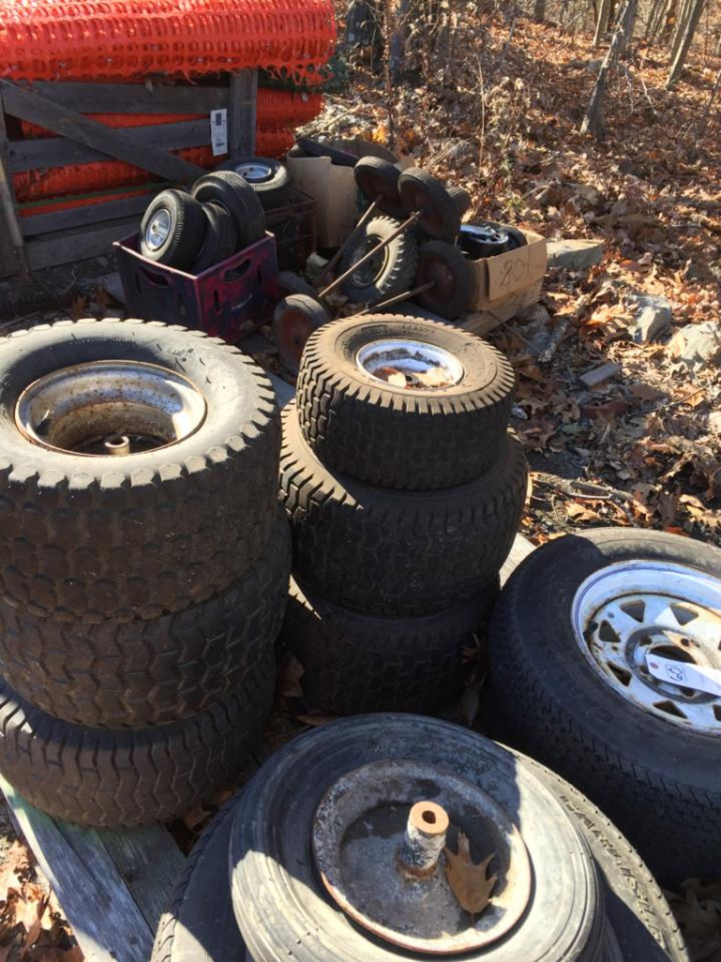 Assorted Wheel and Tire Lot