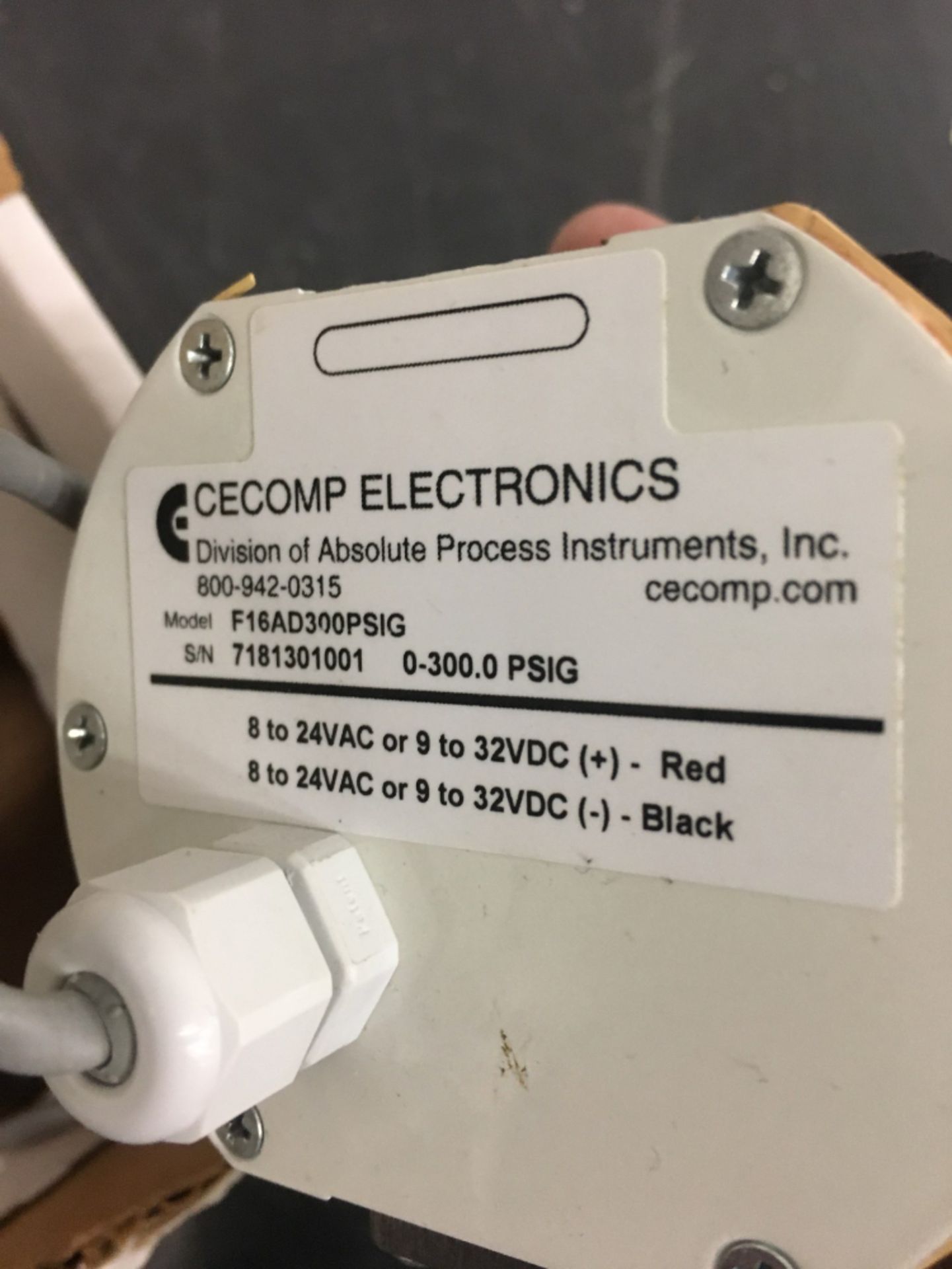 Cecomp Electronics Digi-Max Digital PSI Gauge - Image 2 of 2