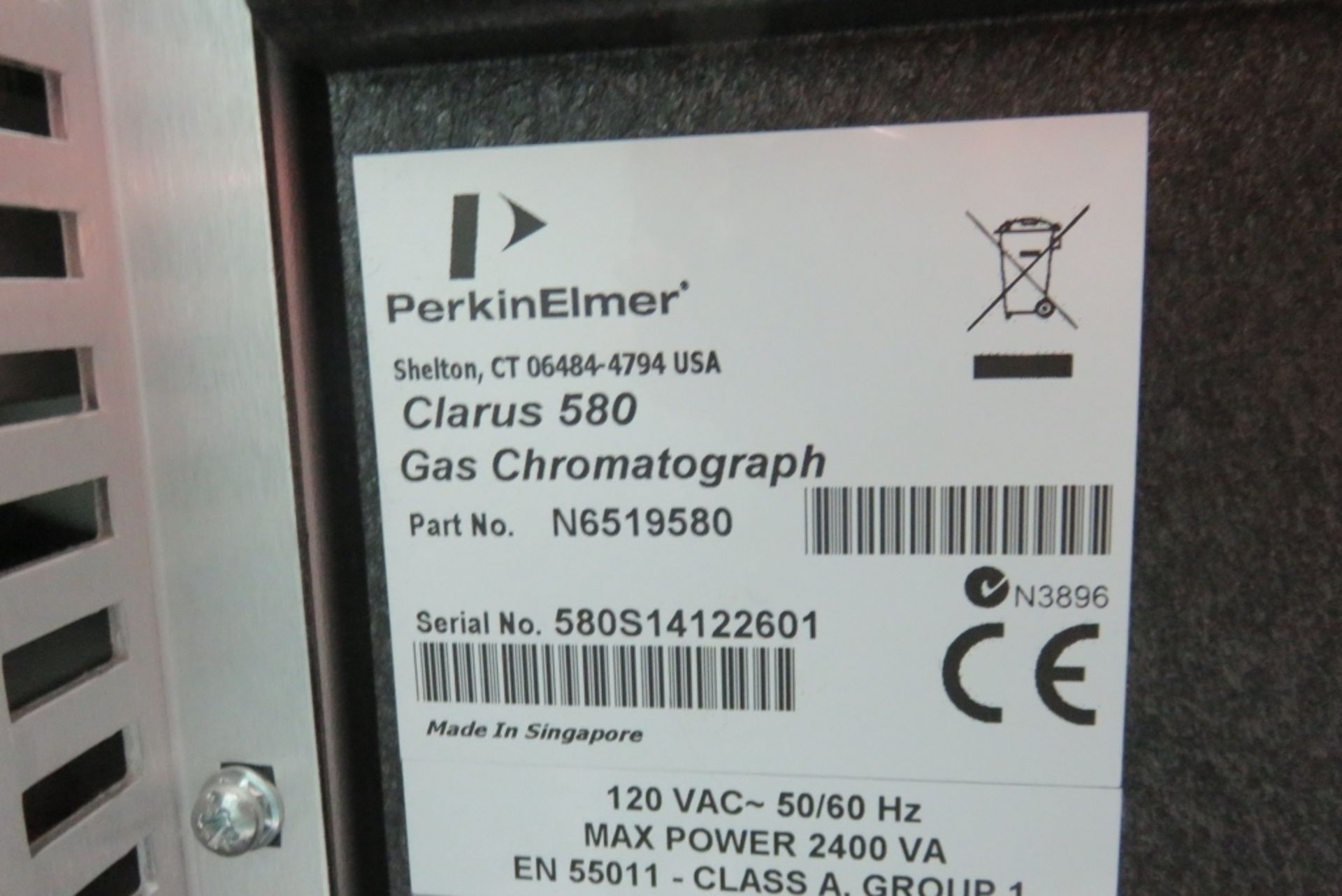 Perkin Elmer Clarus Gas Chromatography - Image 10 of 10