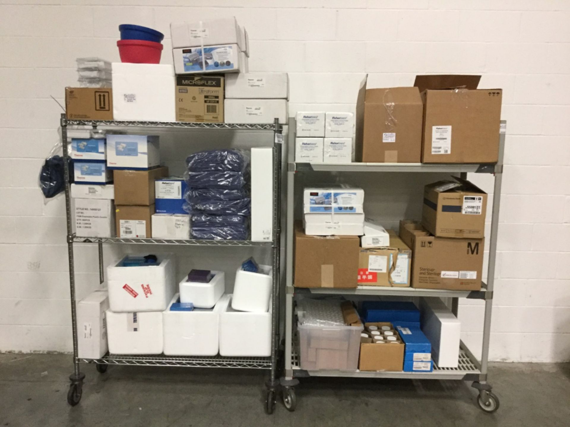 Lot of Miscellaneous Lab Consumables