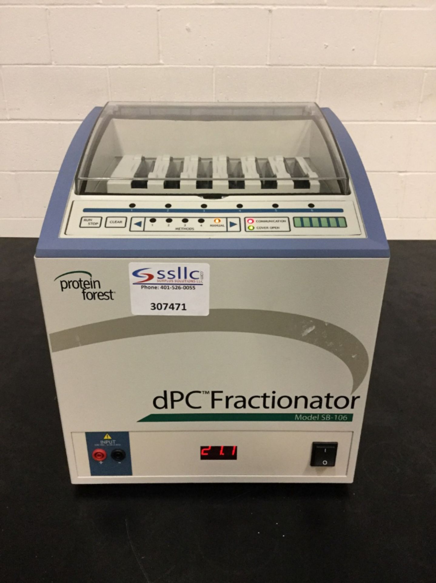 Protein Forest SB-106 dPC Fractionator