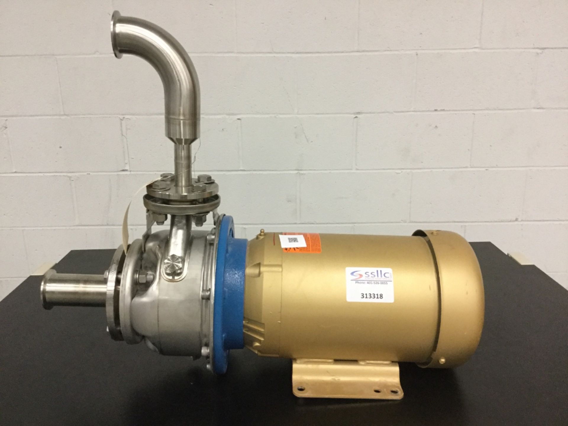 Centrifugal Pump With Baldor Reliance Motor