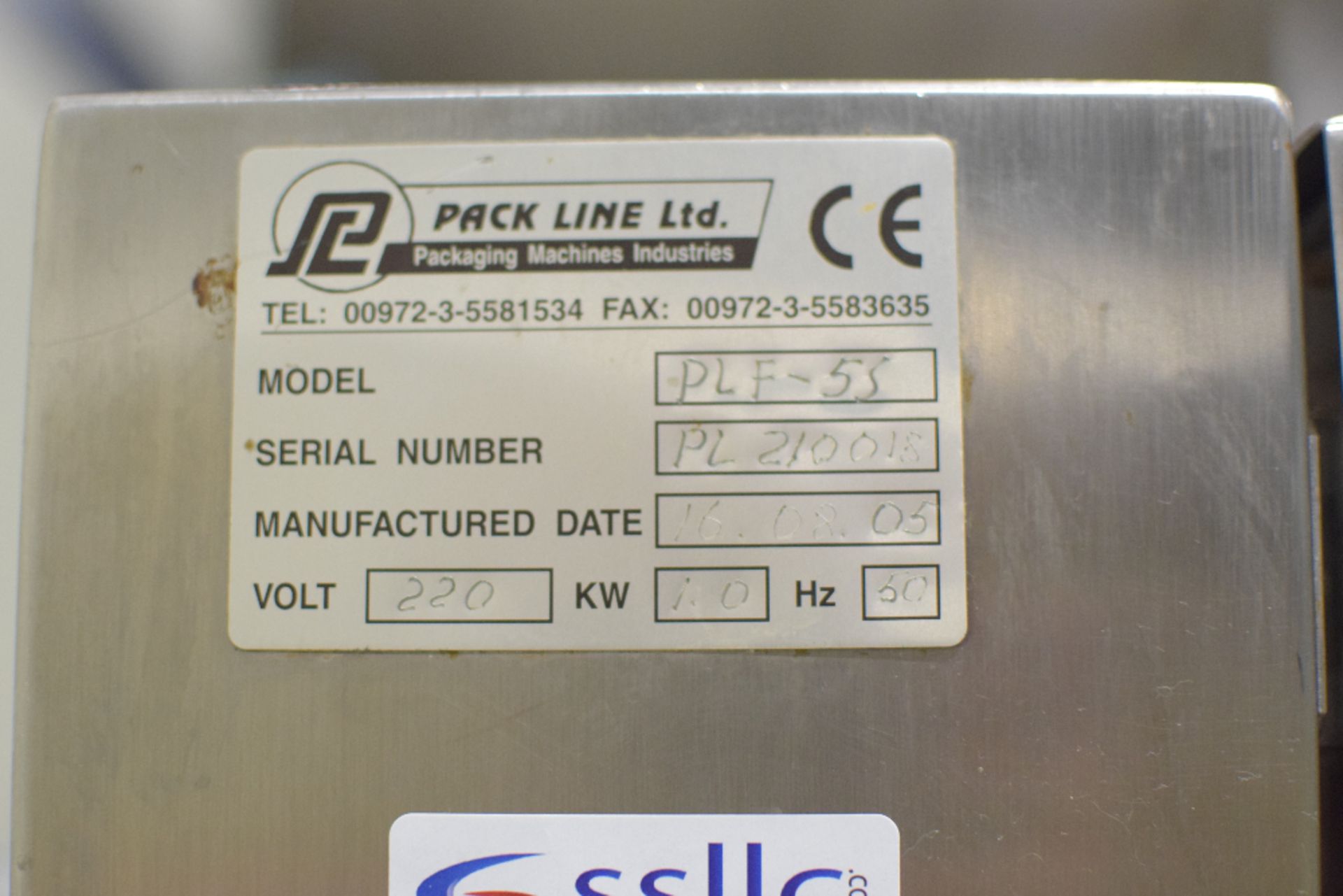 Pack Line PLF-5S Semi Automatic Filling & Sealing Machine - Image 5 of 5