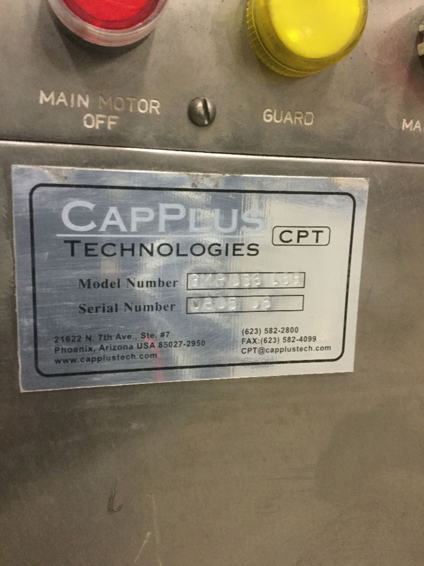 CapPlus Technologies GMP SS6 16B Tablet Press - Image 2 of 5