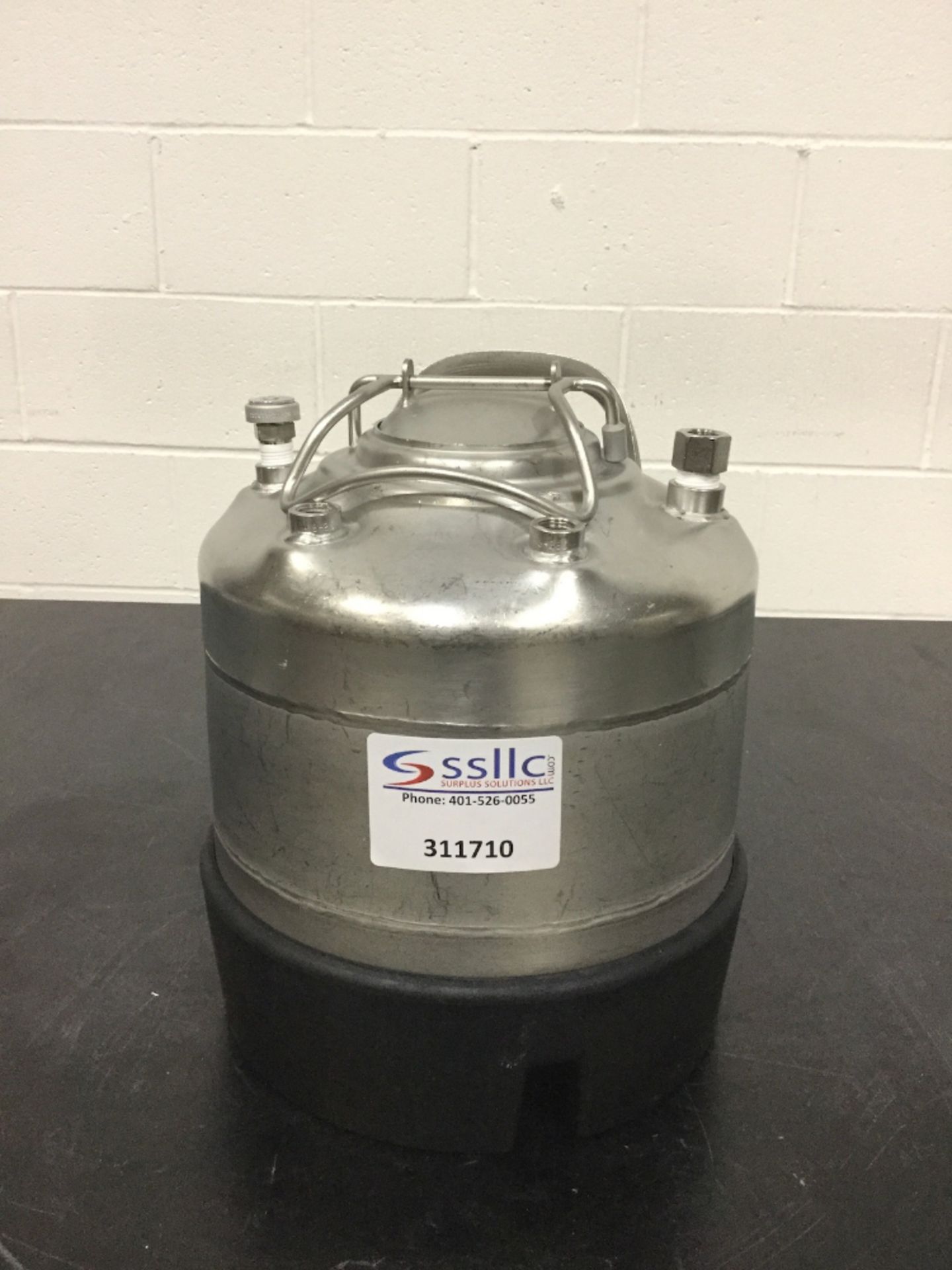 Pope Scientific 7.5L Stainless Steel Pressure Vessel