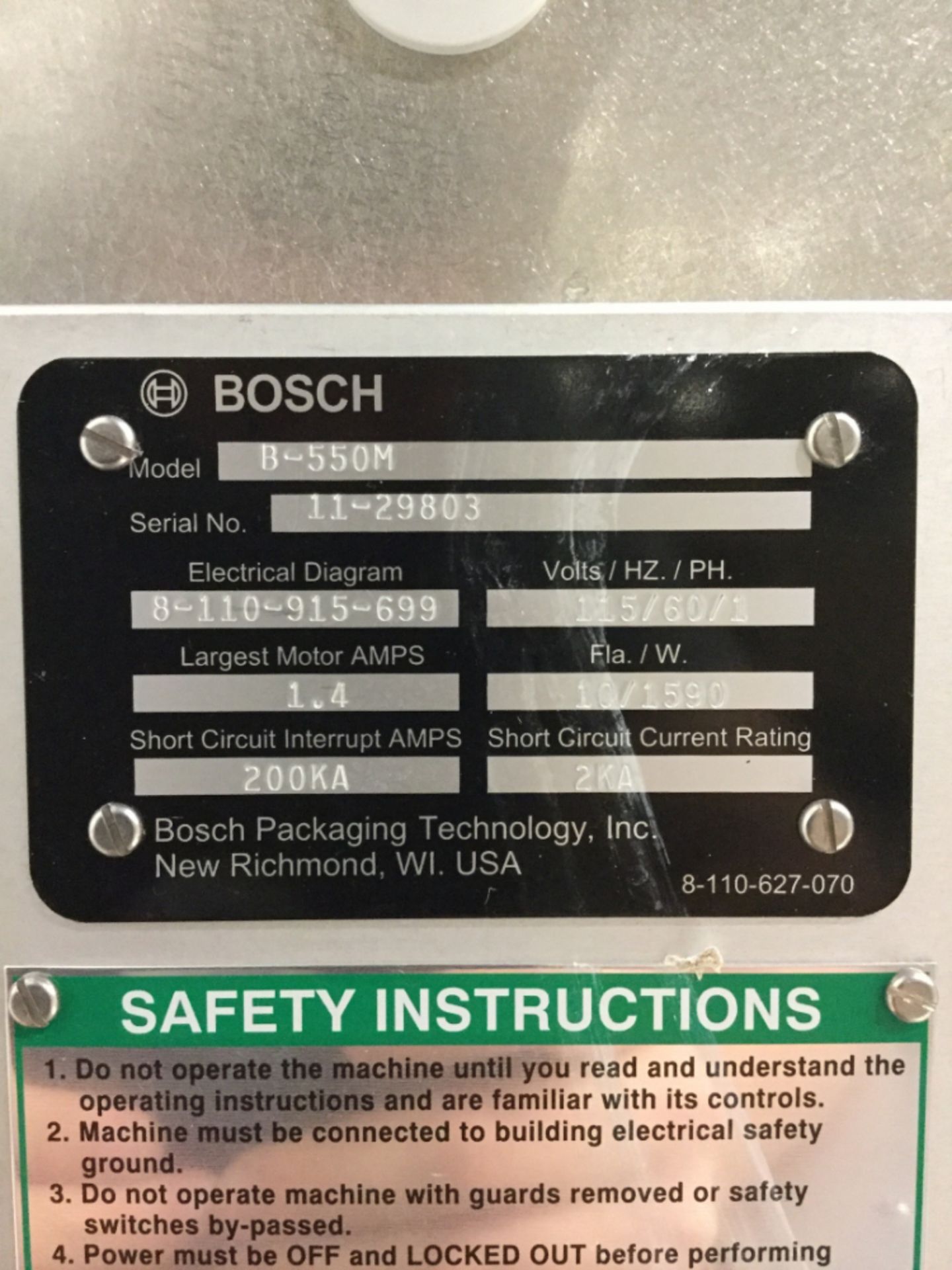Doboy B-550M Medical Grade Continuous Band Sealer - Image 2 of 3