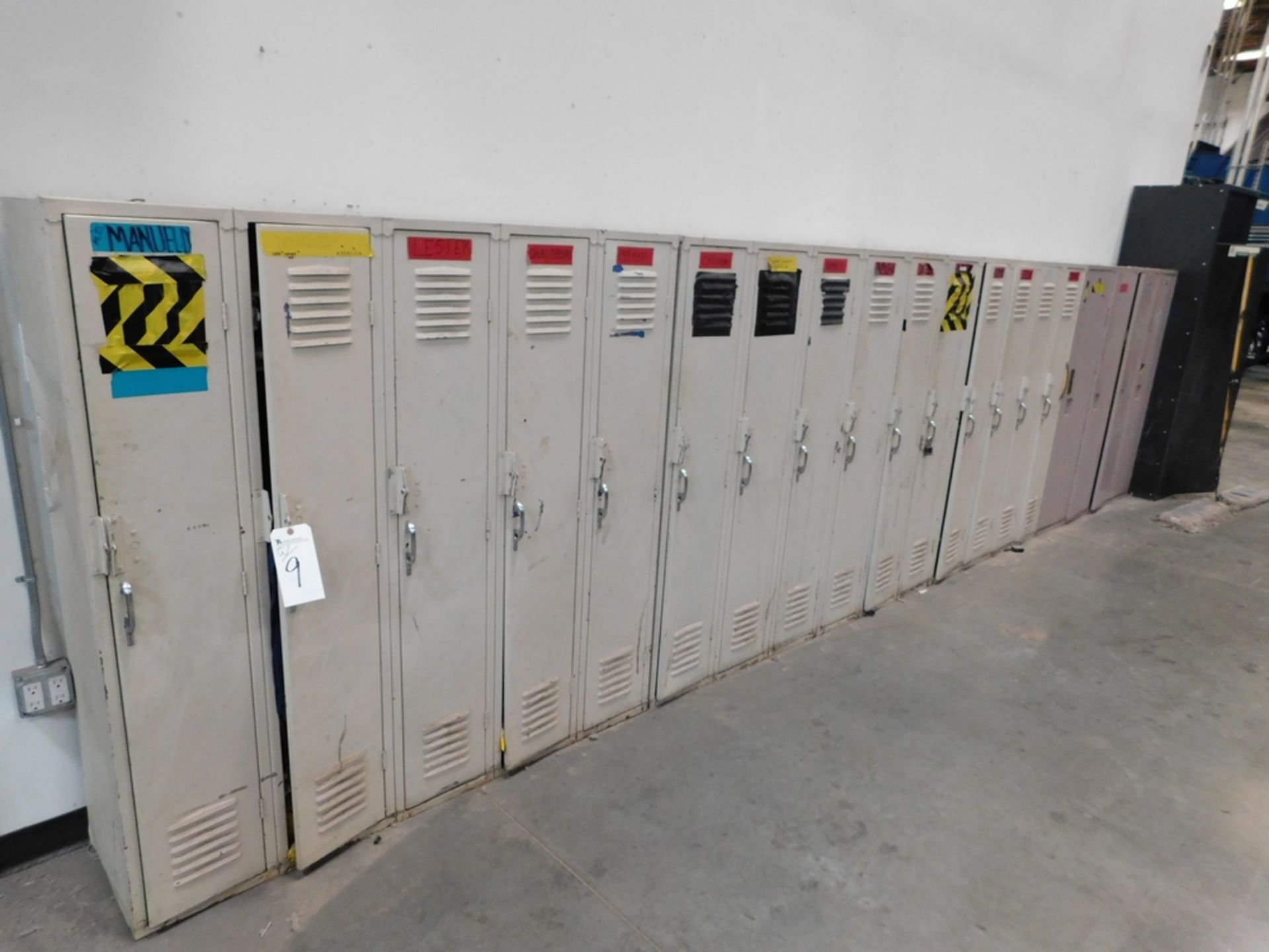 (Lot) Misc. Lockers, Benches, Stands, etc. - Image 3 of 3