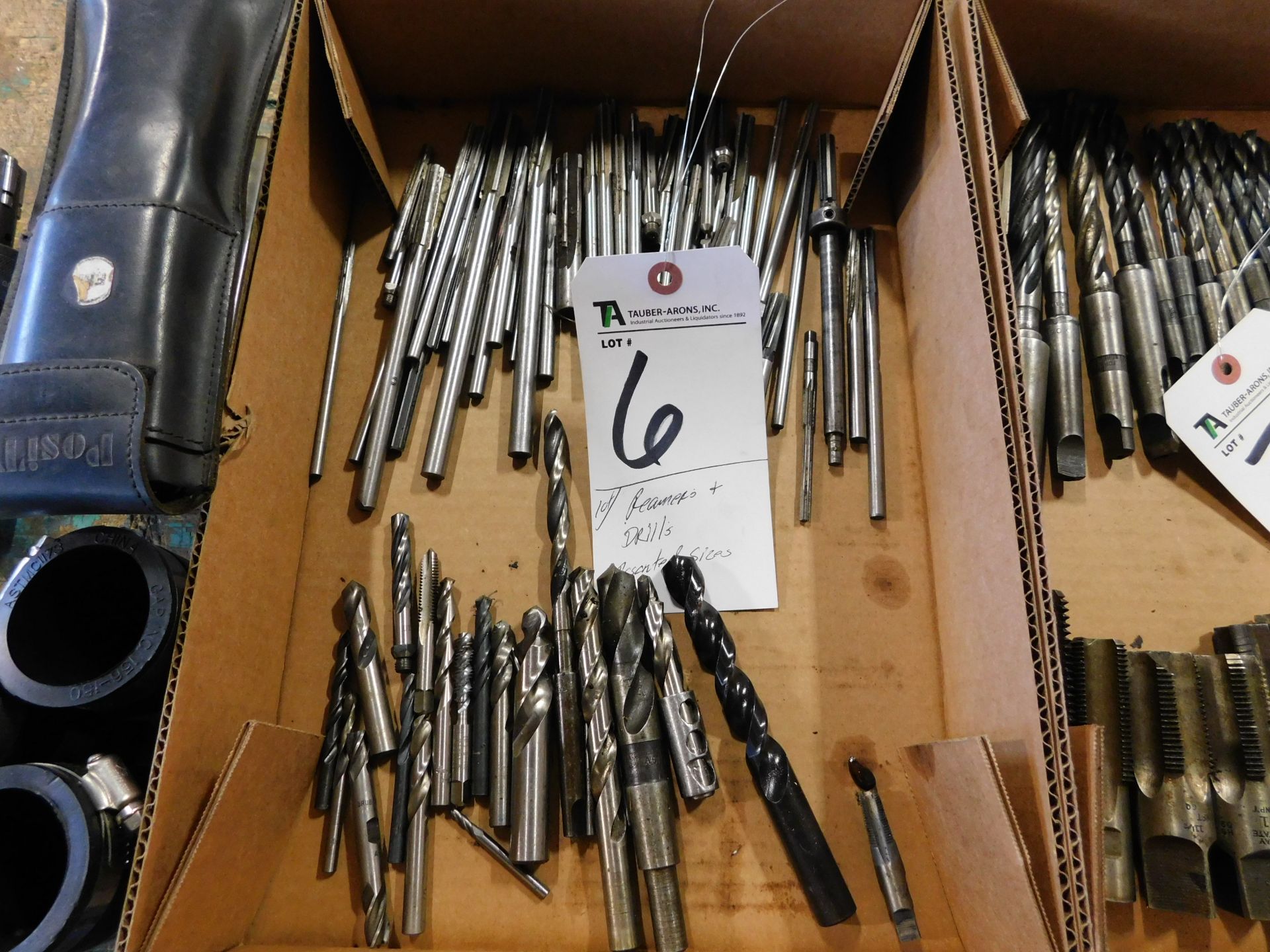 (Lot) Reamers & Drills, Assorted Sizes