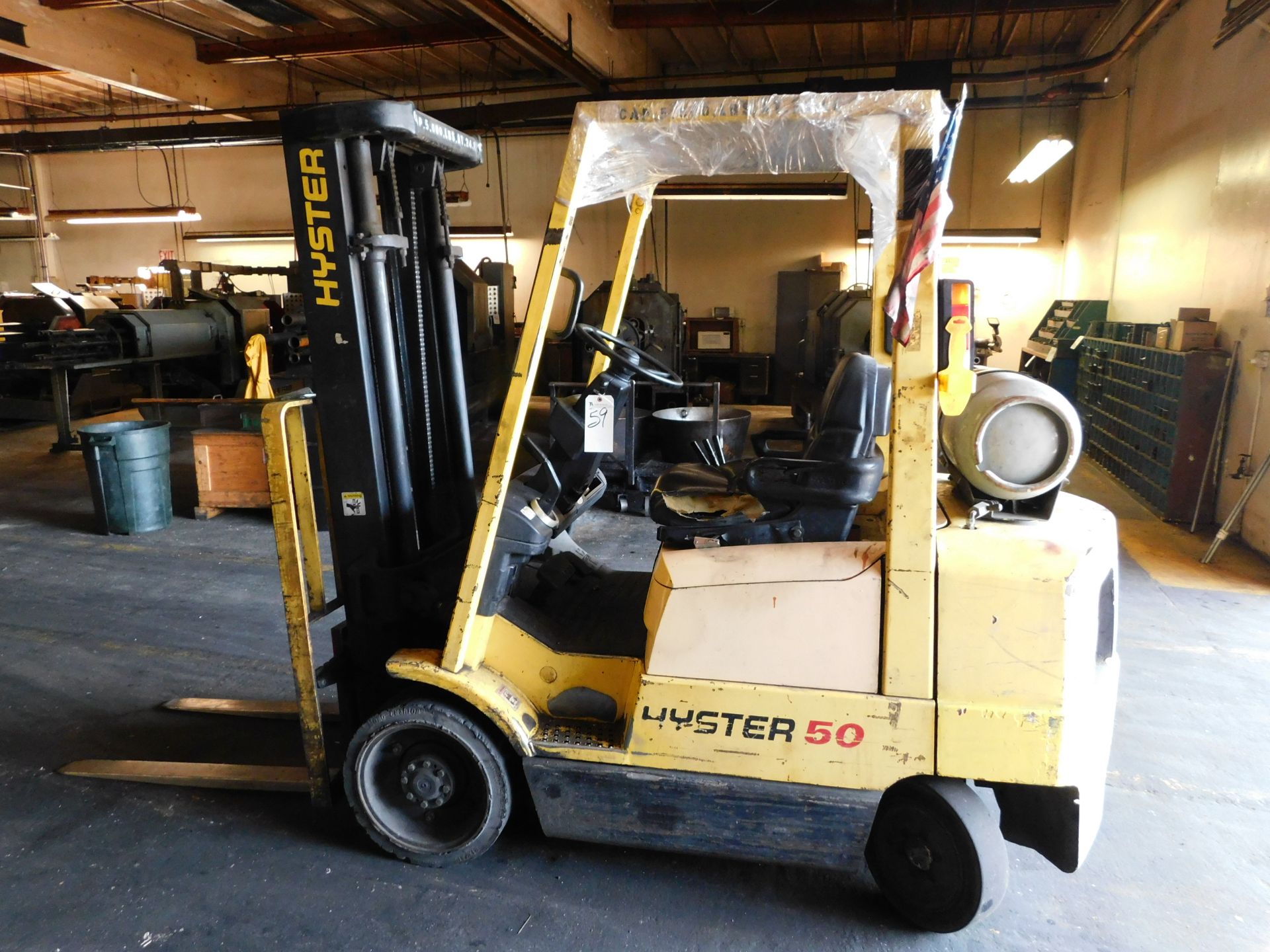 Hyster mod. 550XM, 5000lb. Cap. Forklift,