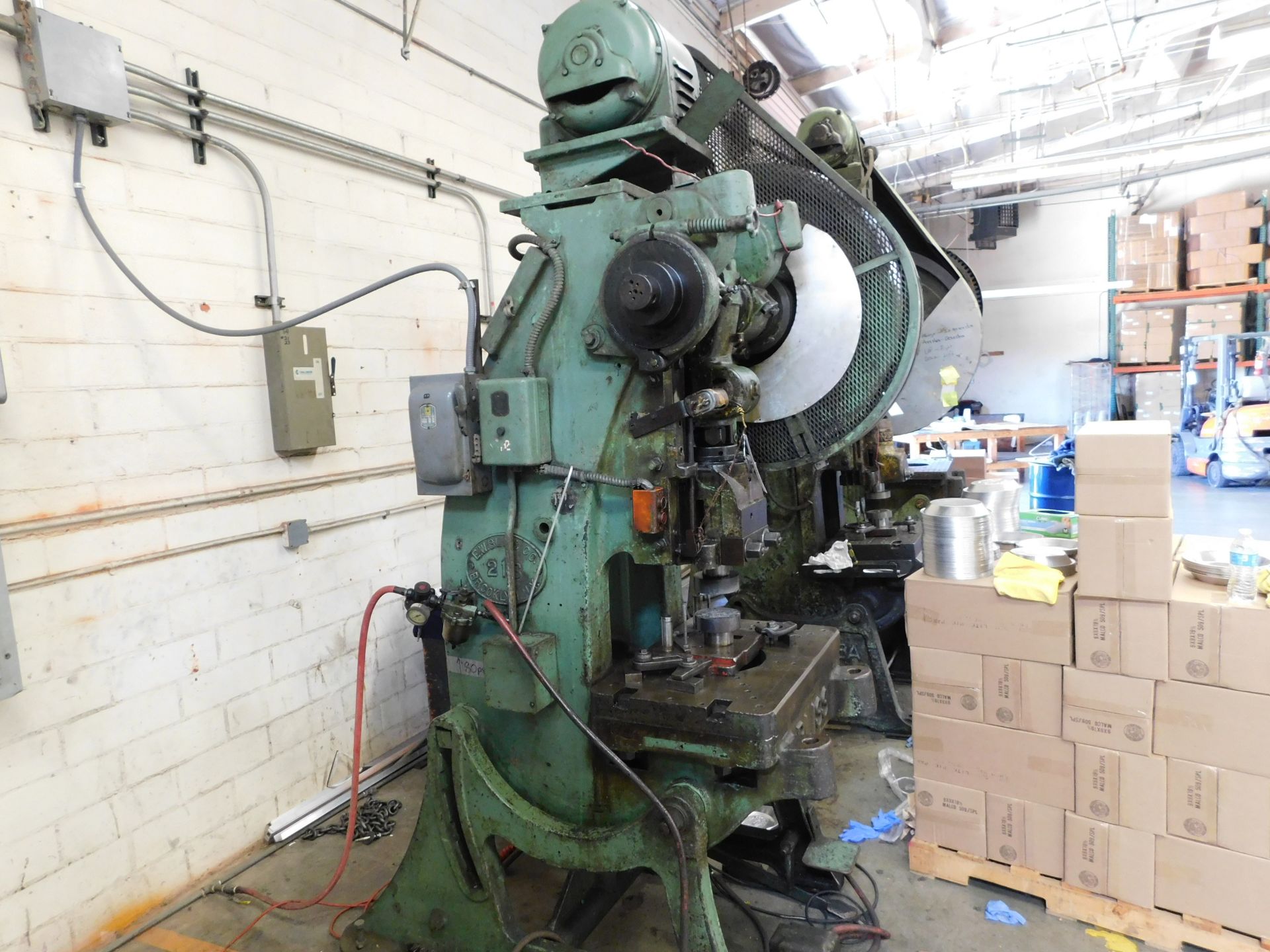 Bliss mod. 21S, 20-Ton OBI Punch Press - Image 2 of 2