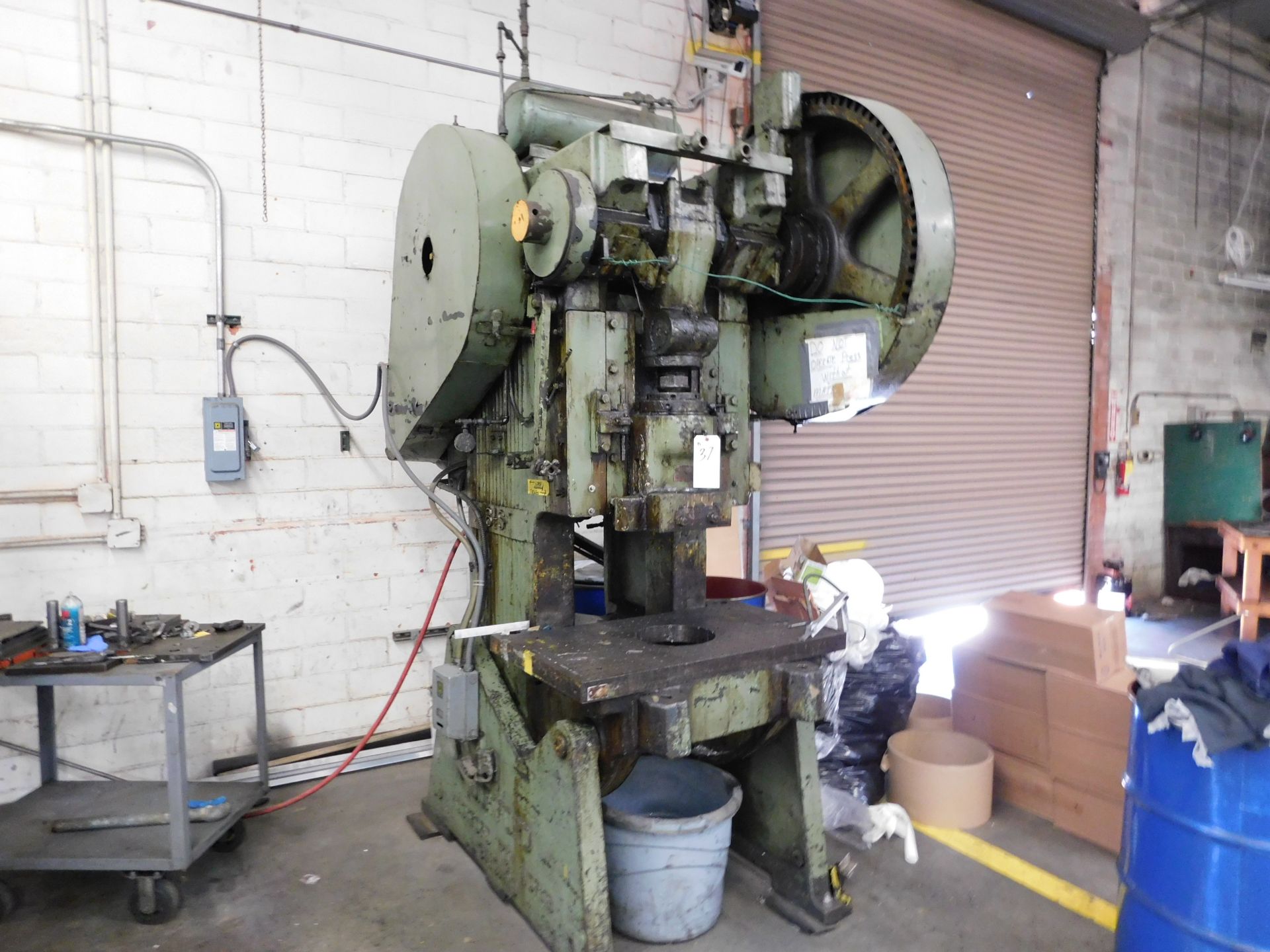 Rockford No. 6 1/2S, 40-Ton OBI Punch Press