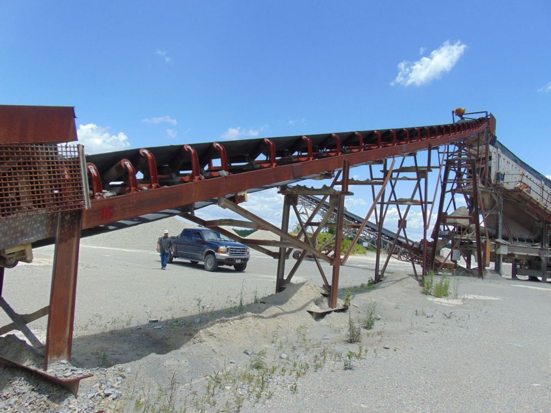 8" Channel Custom Conveyor, 42" x 100'L - Image 3 of 3