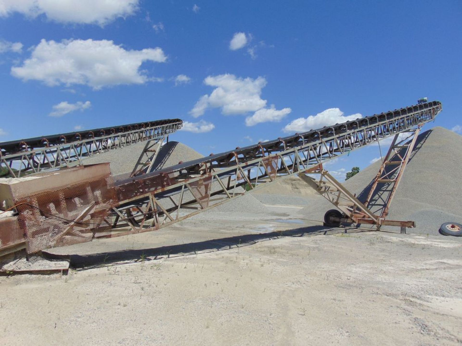 Latis Radial Stacking Conveyor, Approx. 36" x 100' - Image 2 of 2