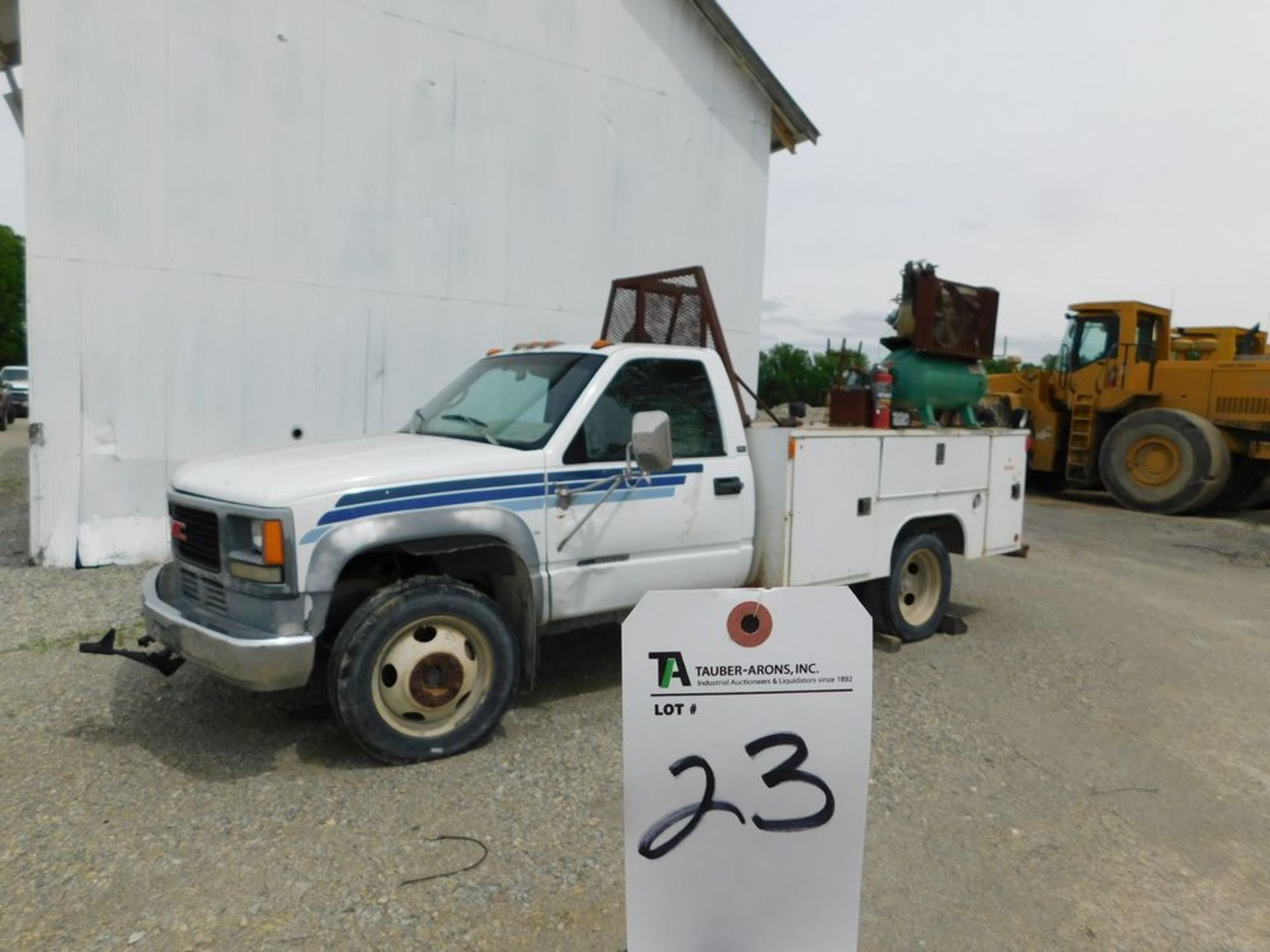 (1984) GMC 3500 Diesel Utility Truck