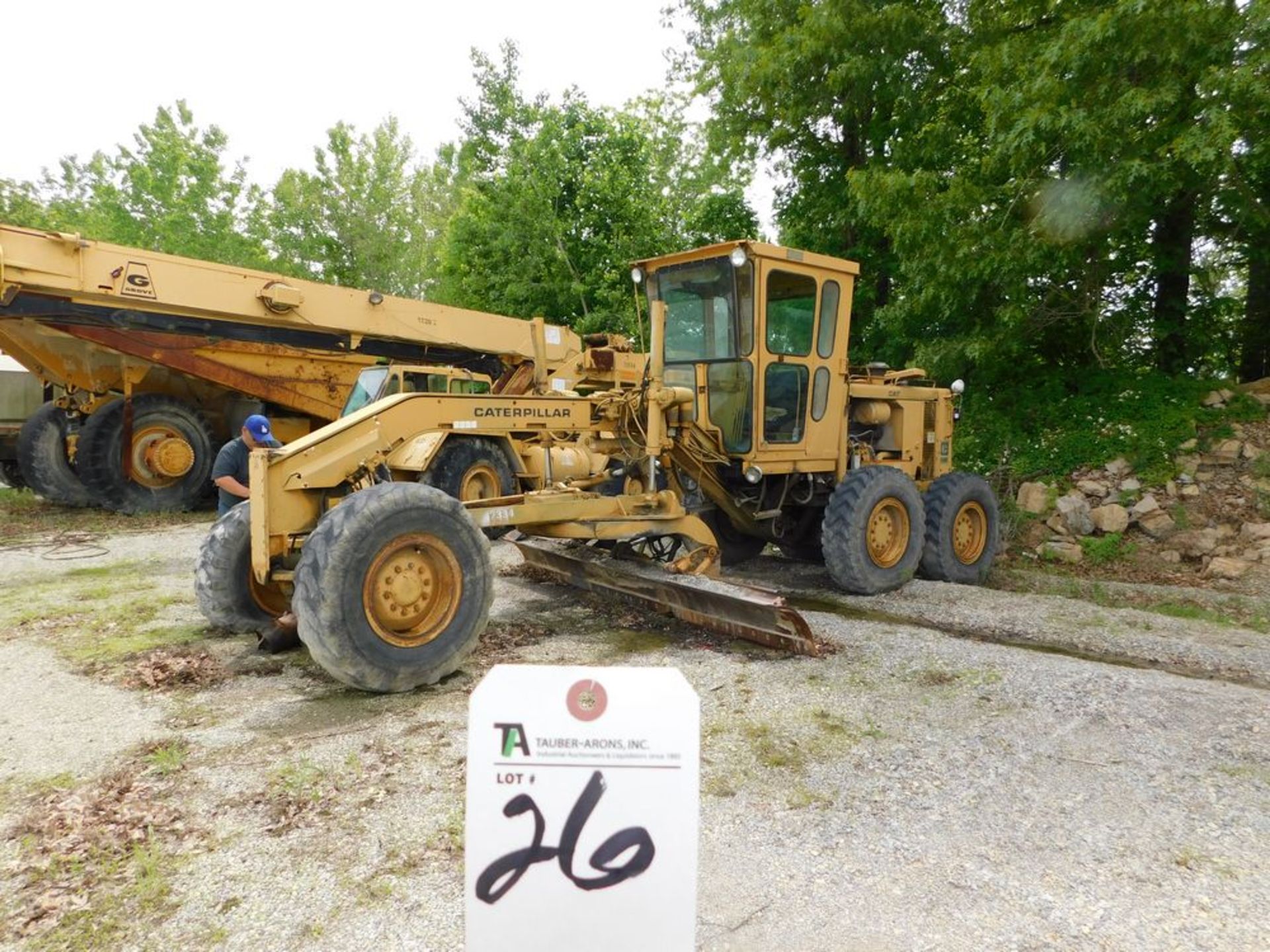 (1979) Cat mod. 12G Motor Grader, 12' Grader