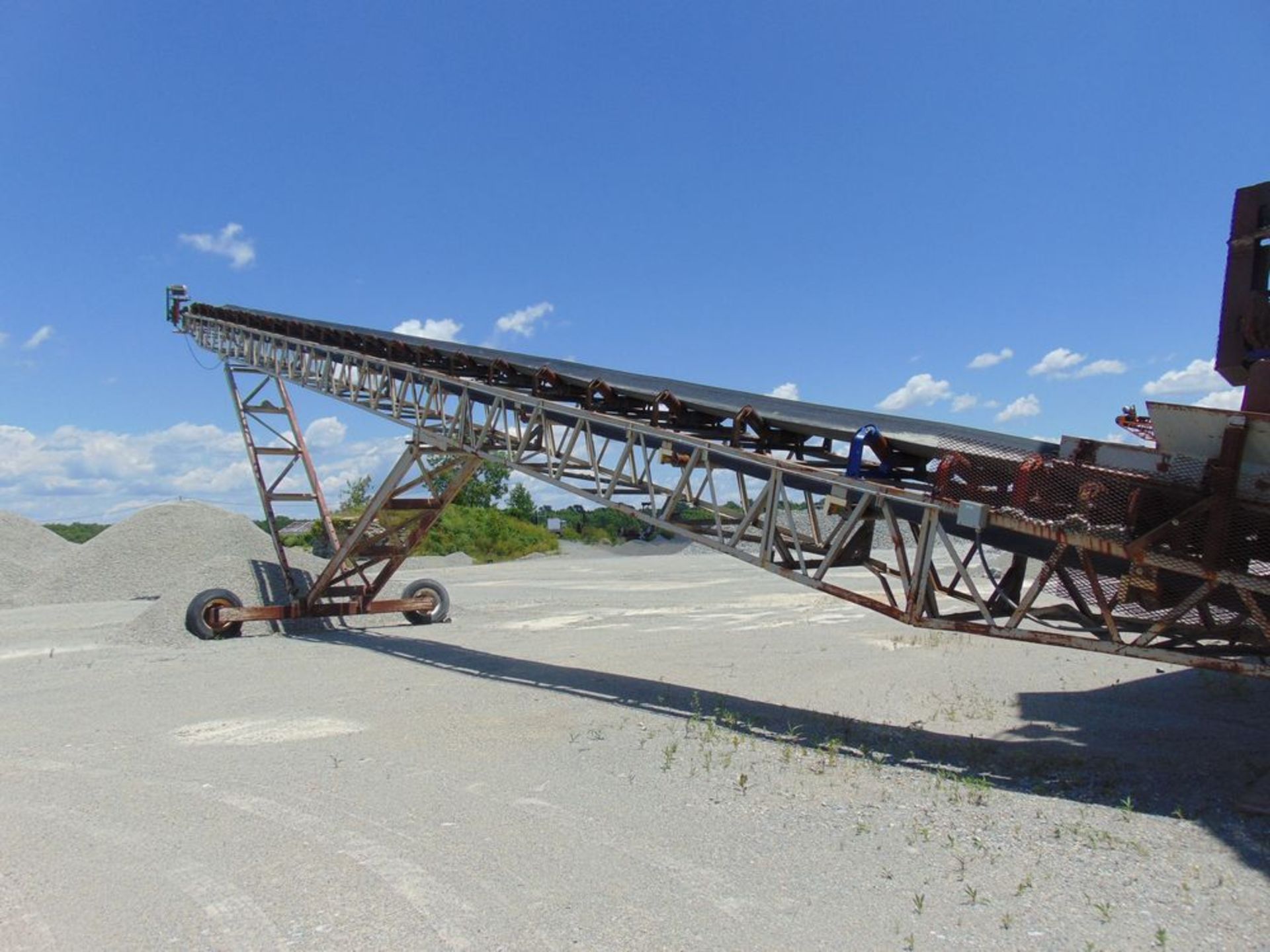 Radial Stacking Conveyor, Approx. 36" x 110'L - Image 3 of 3