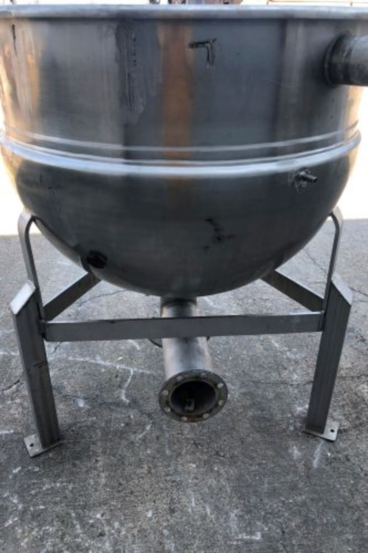 150 gallon Hamilton stainless steel steam jacketed kettle - Image 4 of 7