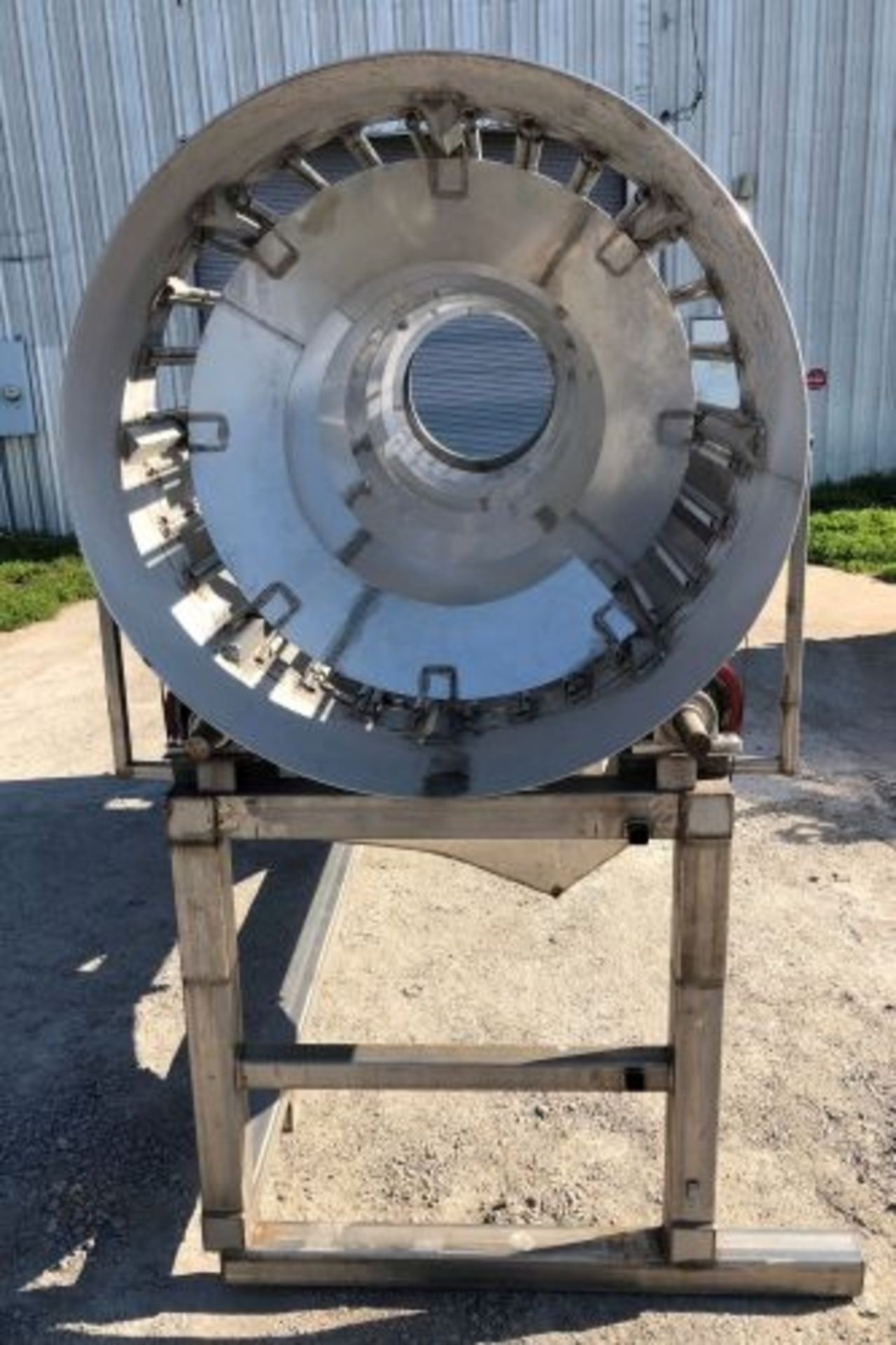 45" diameter x 162" long stainless steel sizing reel - Image 4 of 6