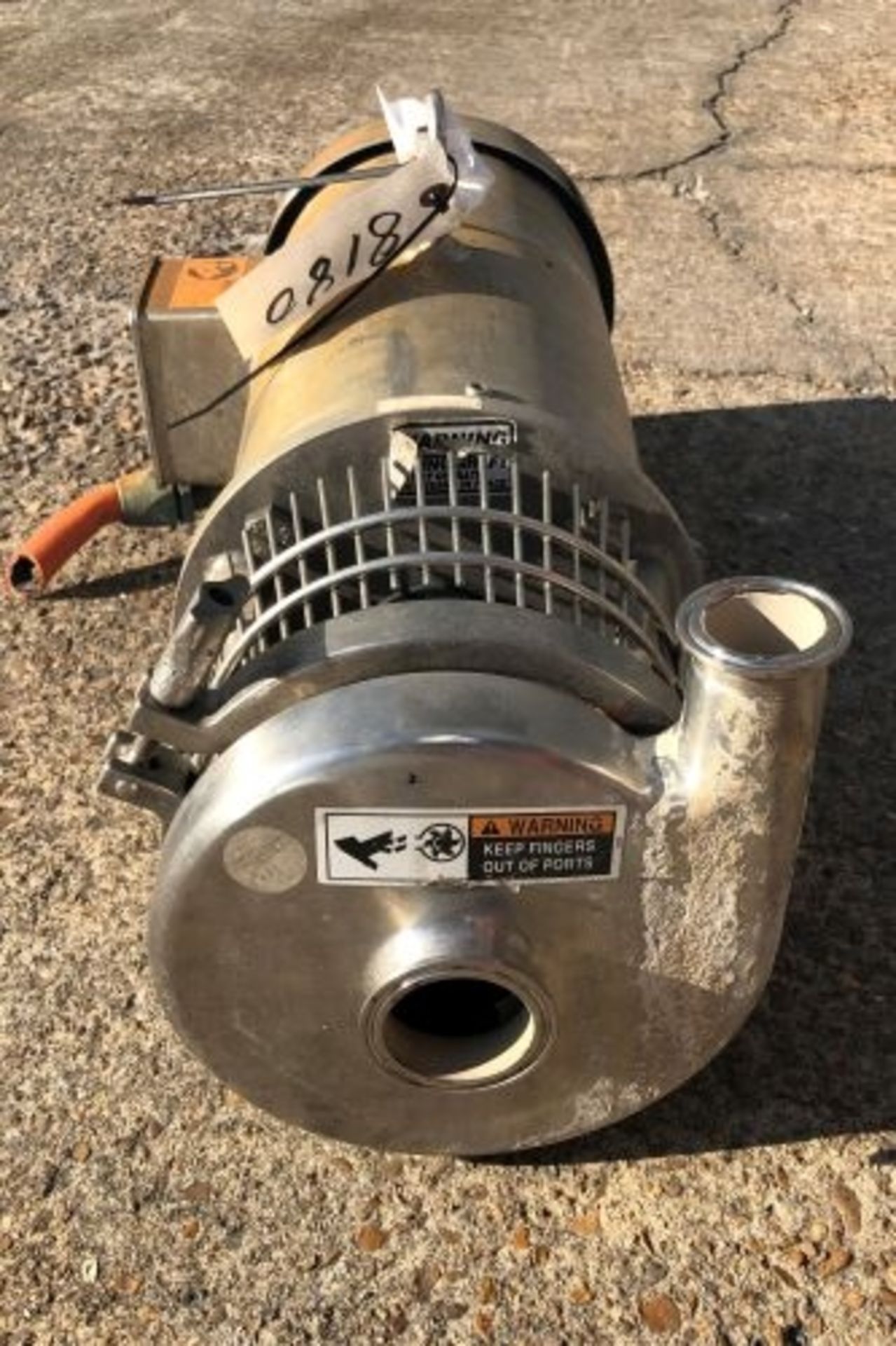 Waukesha Cherry-Burrell stainless steel centrifugal pump