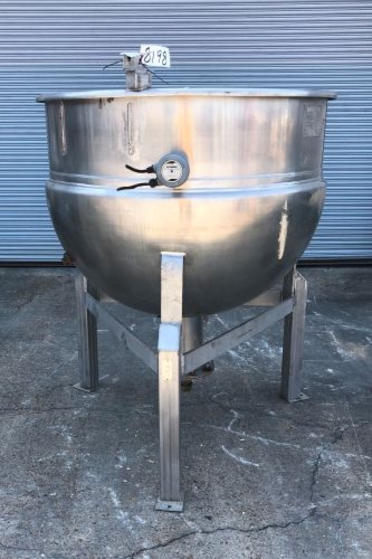 150 gallon Hamilton stainless steel steam jacketed kettle - Image 2 of 7