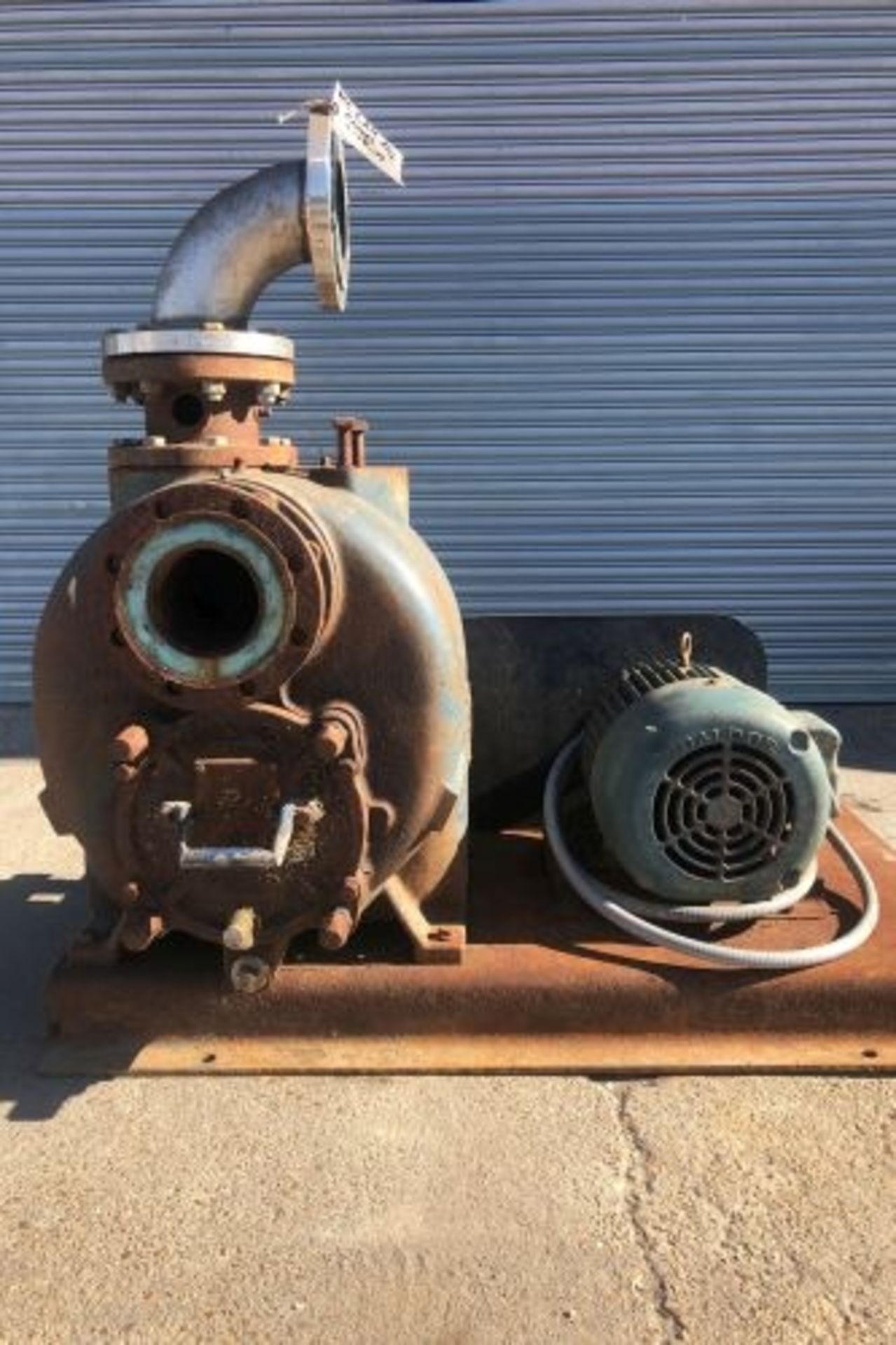 Gorman-Rupp T Series self-priming centrifugal mild steel pump