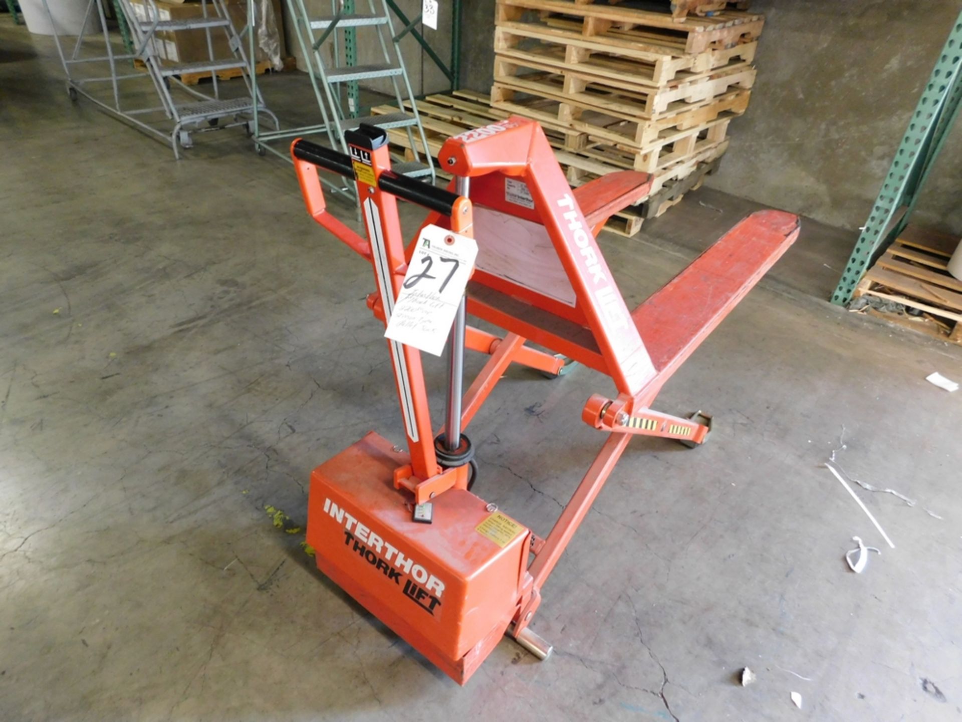 Interthor 2,200lb. Cap. Electric Scissor Lift