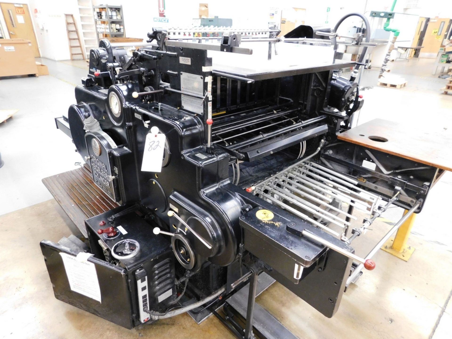 Heidelberg mod. SBB22, 22.5"x32.25" Cylinder Die Cutter