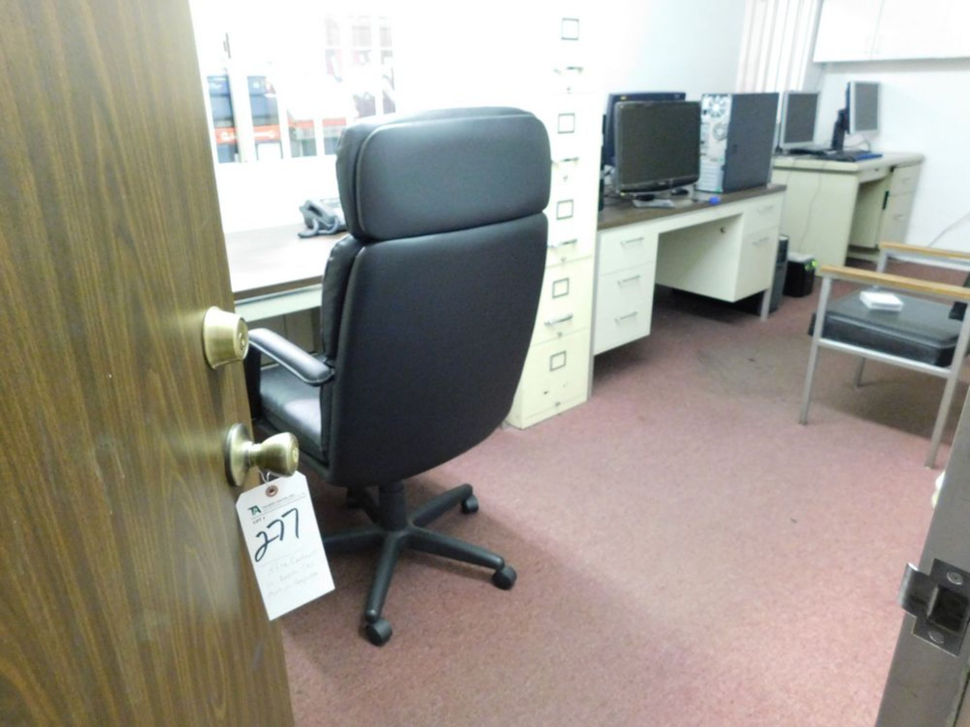 (Lot) Office Furniture & Contents in Room (No Phones or Computers)