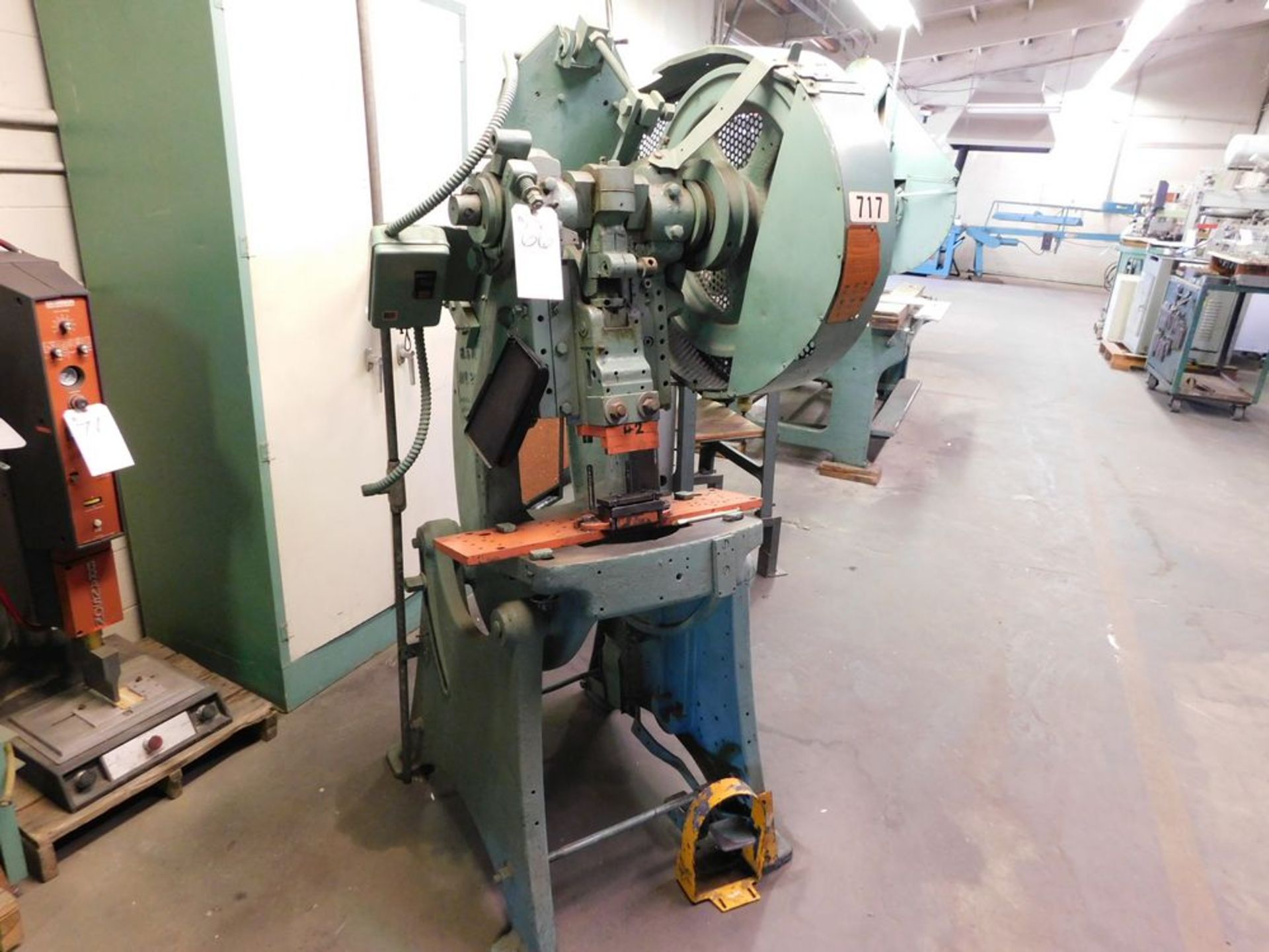 R&K No. 2A, 25-Ton OBI Punch Press