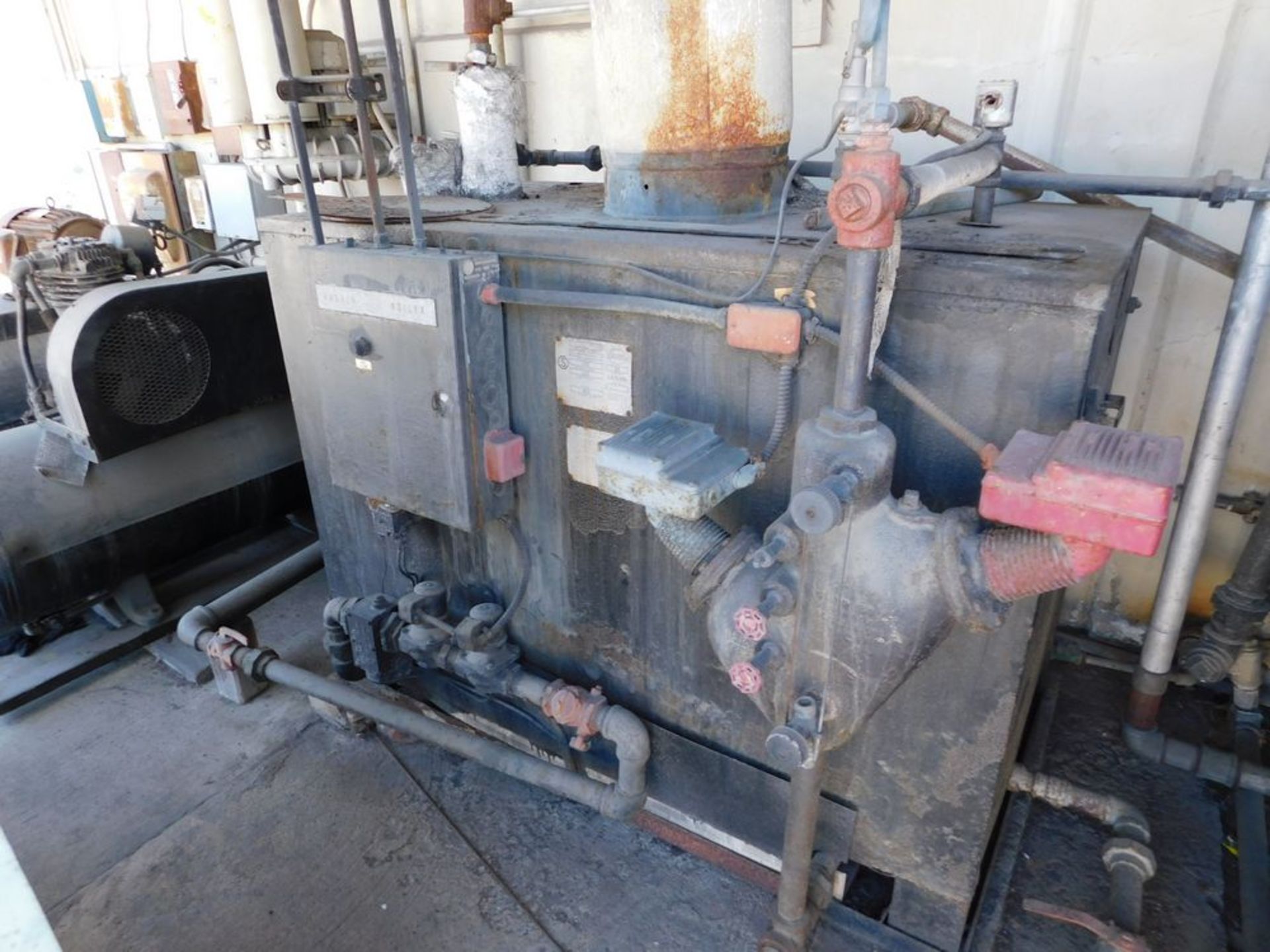 (Lot) (2) Parker Boilers w/ Receiver & (3) Air Compressors - Image 3 of 4