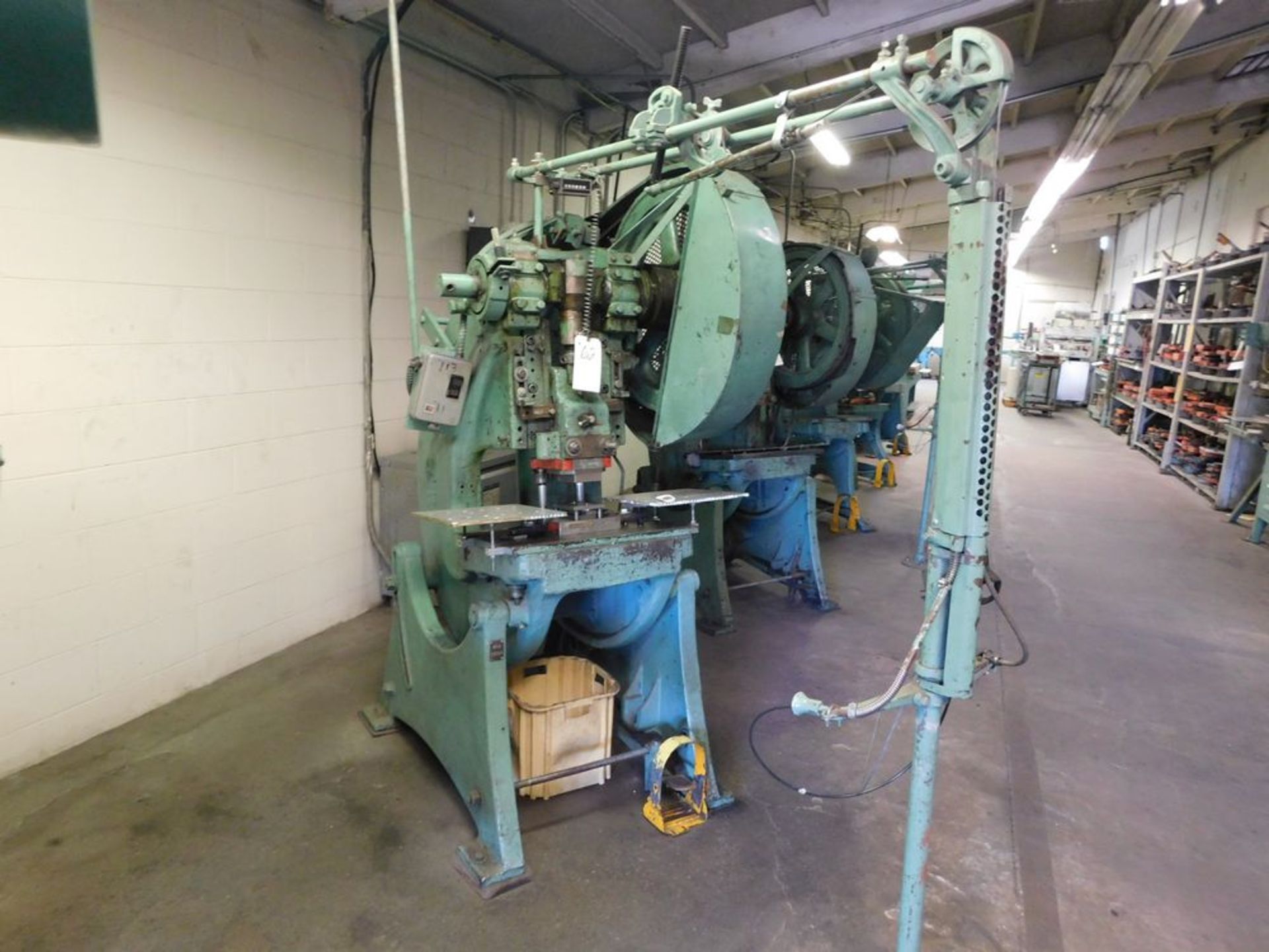 R&K No. 3AA, 25-Ton OBI Punch Press