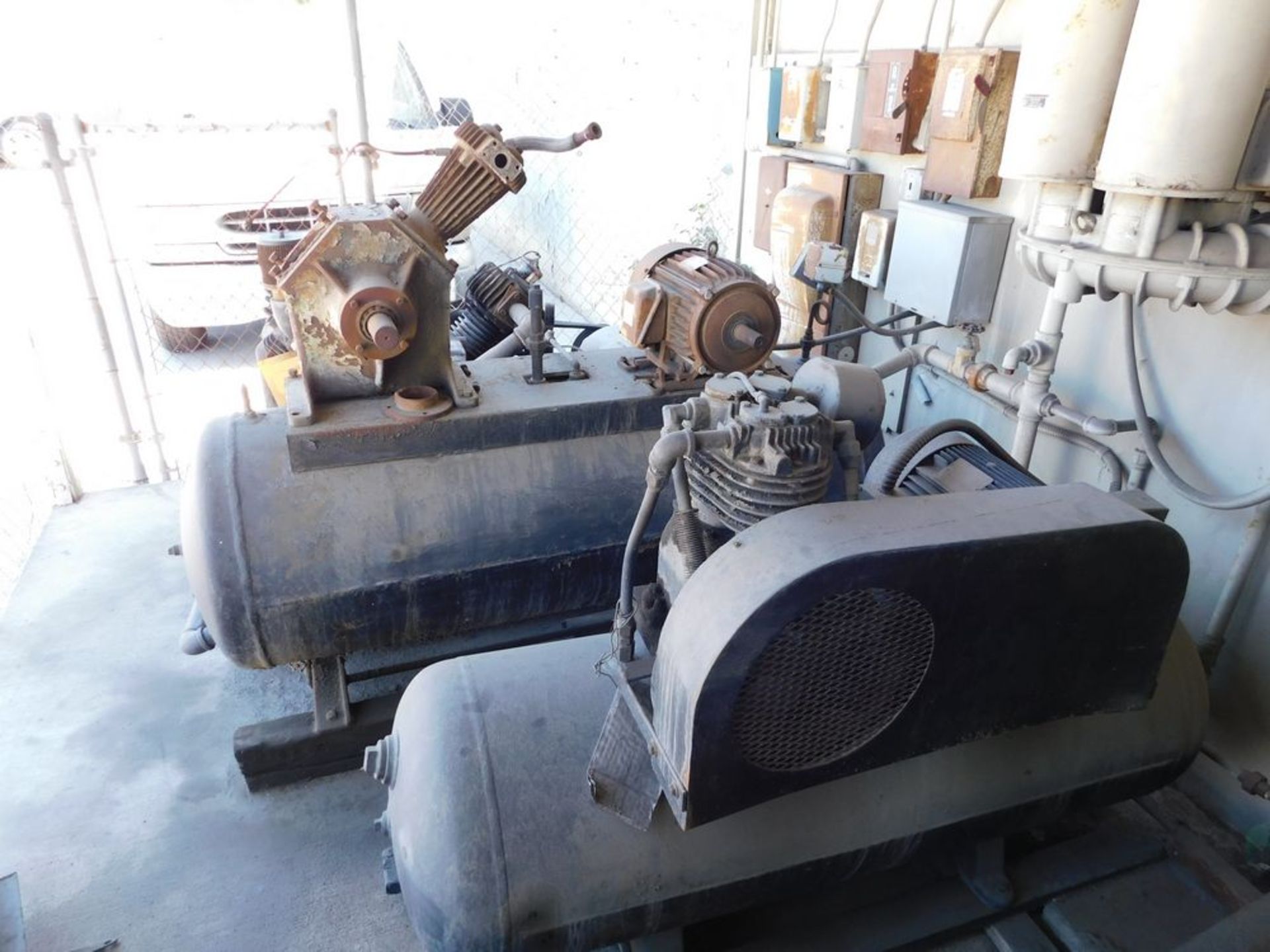 (Lot) (2) Parker Boilers w/ Receiver & (3) Air Compressors - Image 4 of 4