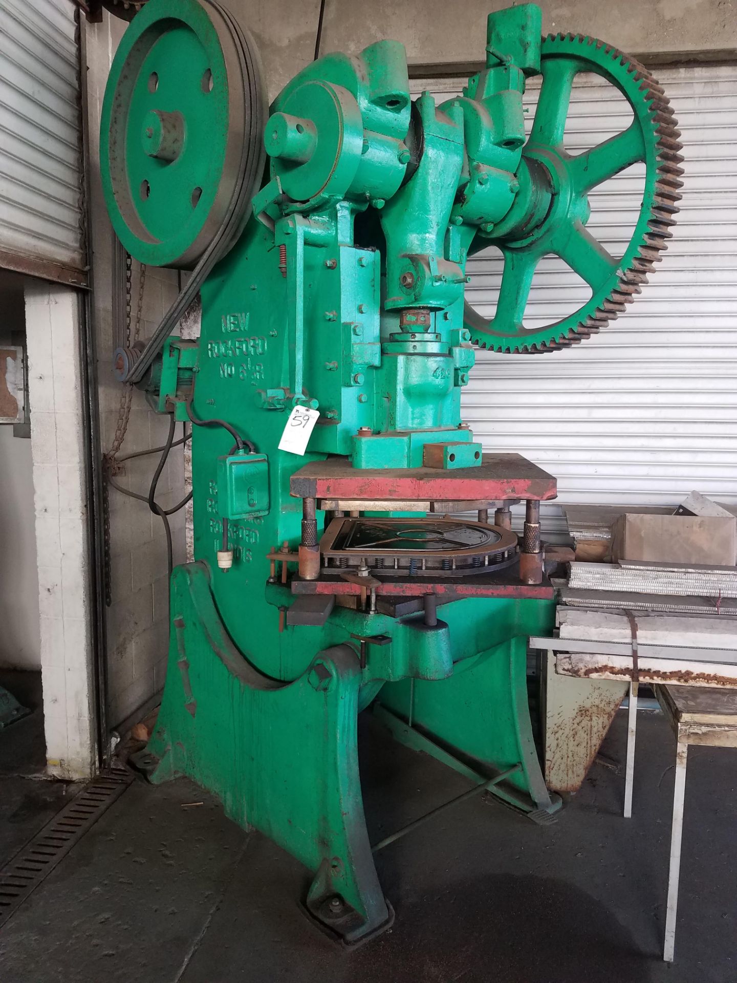 New Rockford No. 6 1/2R, OBI Punch Press