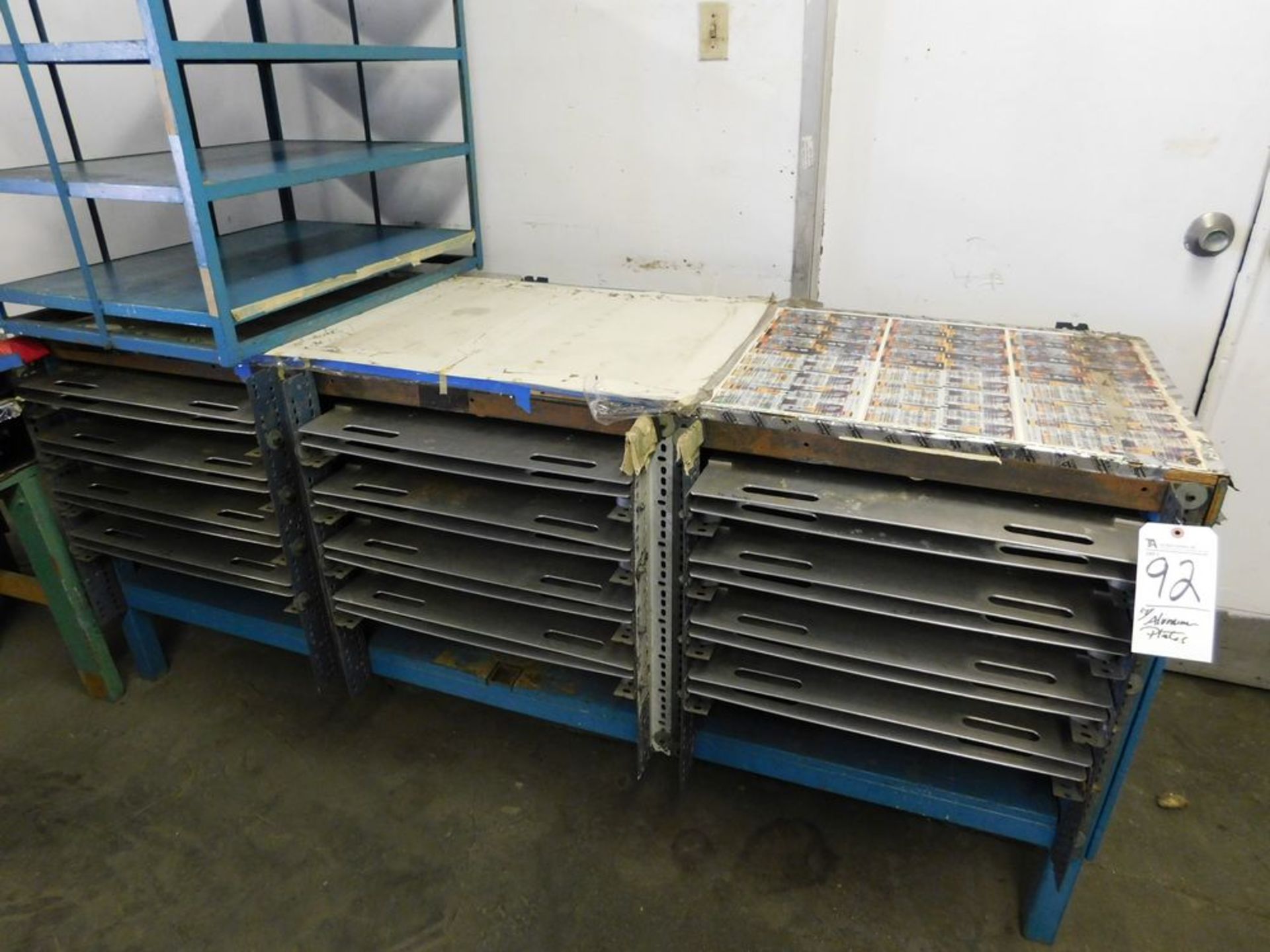 (Lot) Aluminum Plates