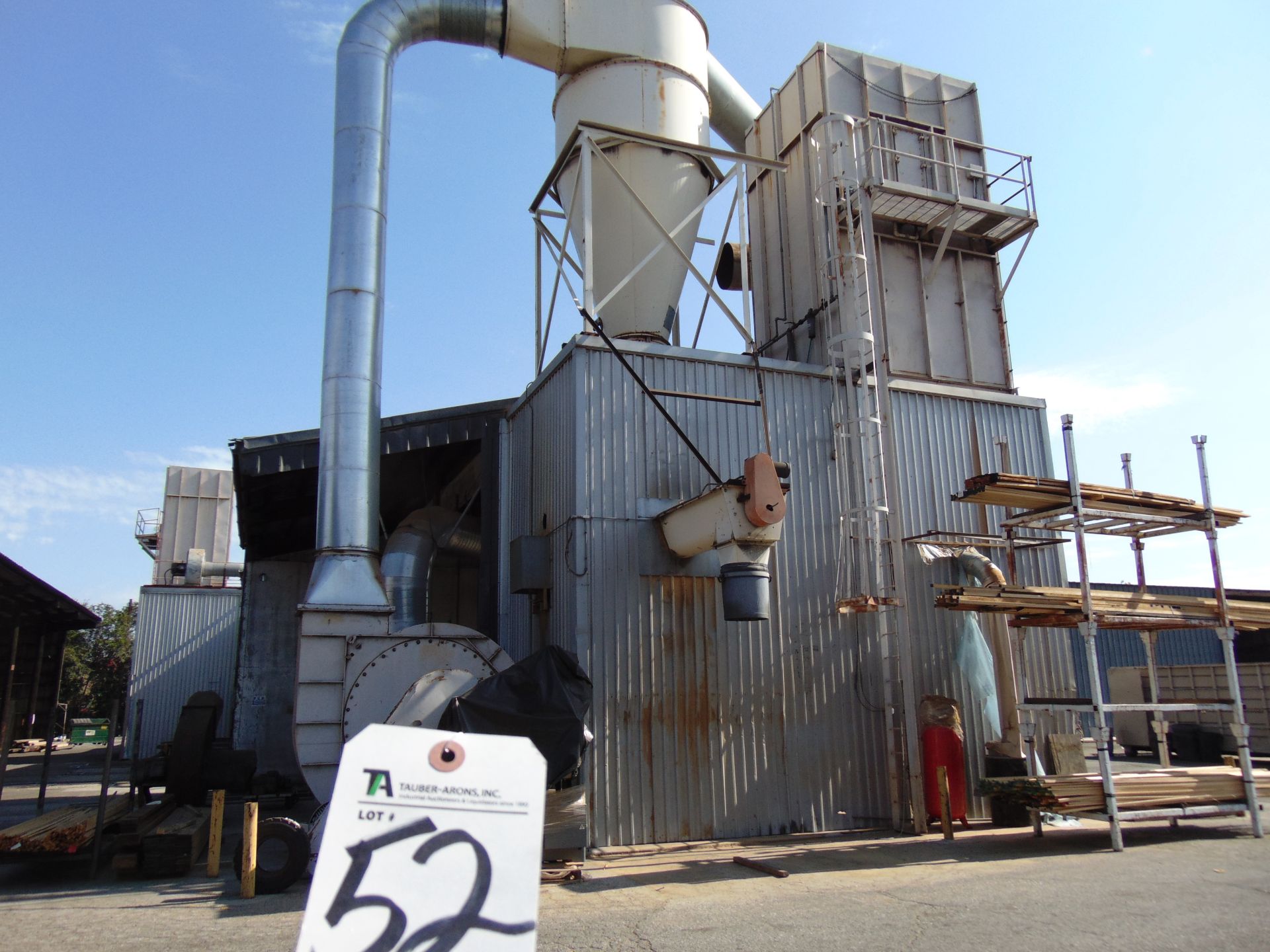 Wheelabrator 125hp Dust Collector