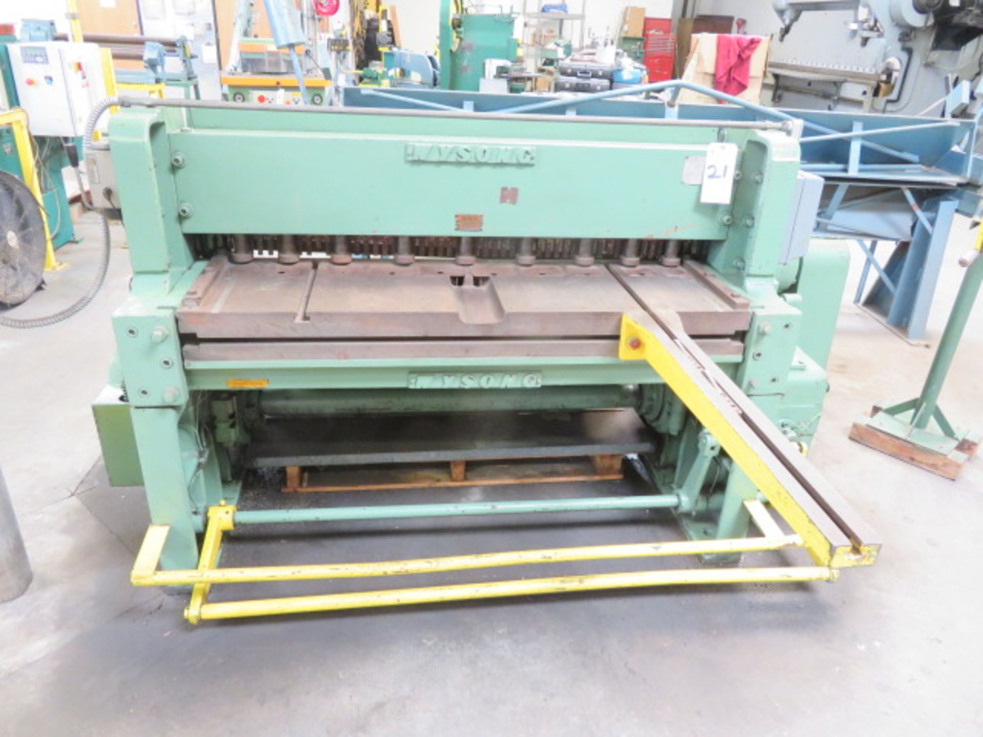 Wysong mod. RSZ, 5" x 12 Ga. Power Shear