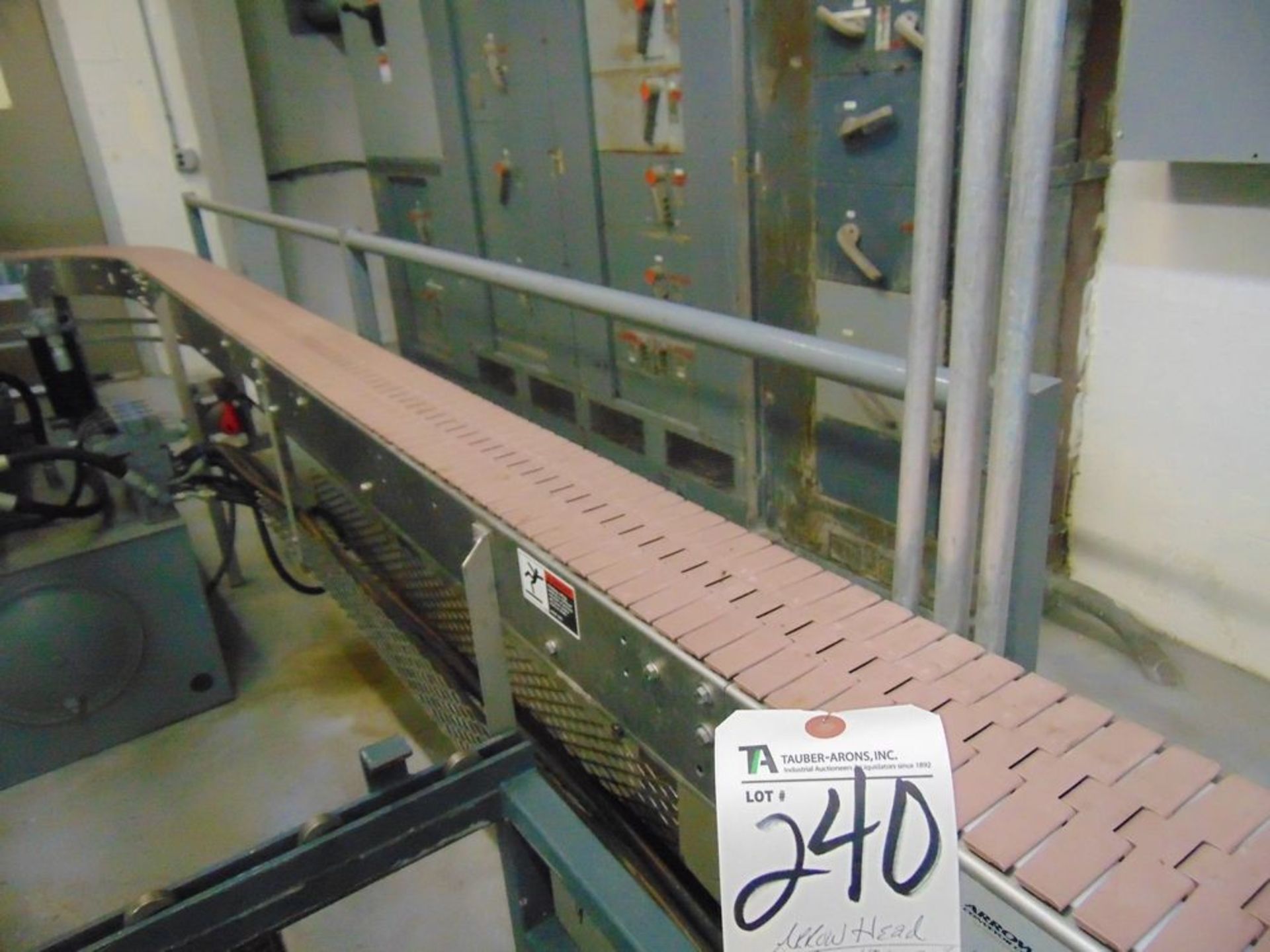 Arrowhead S.S. Table Top Conveyor, Pouch Loading, Approx. 40'L x 7.5"W