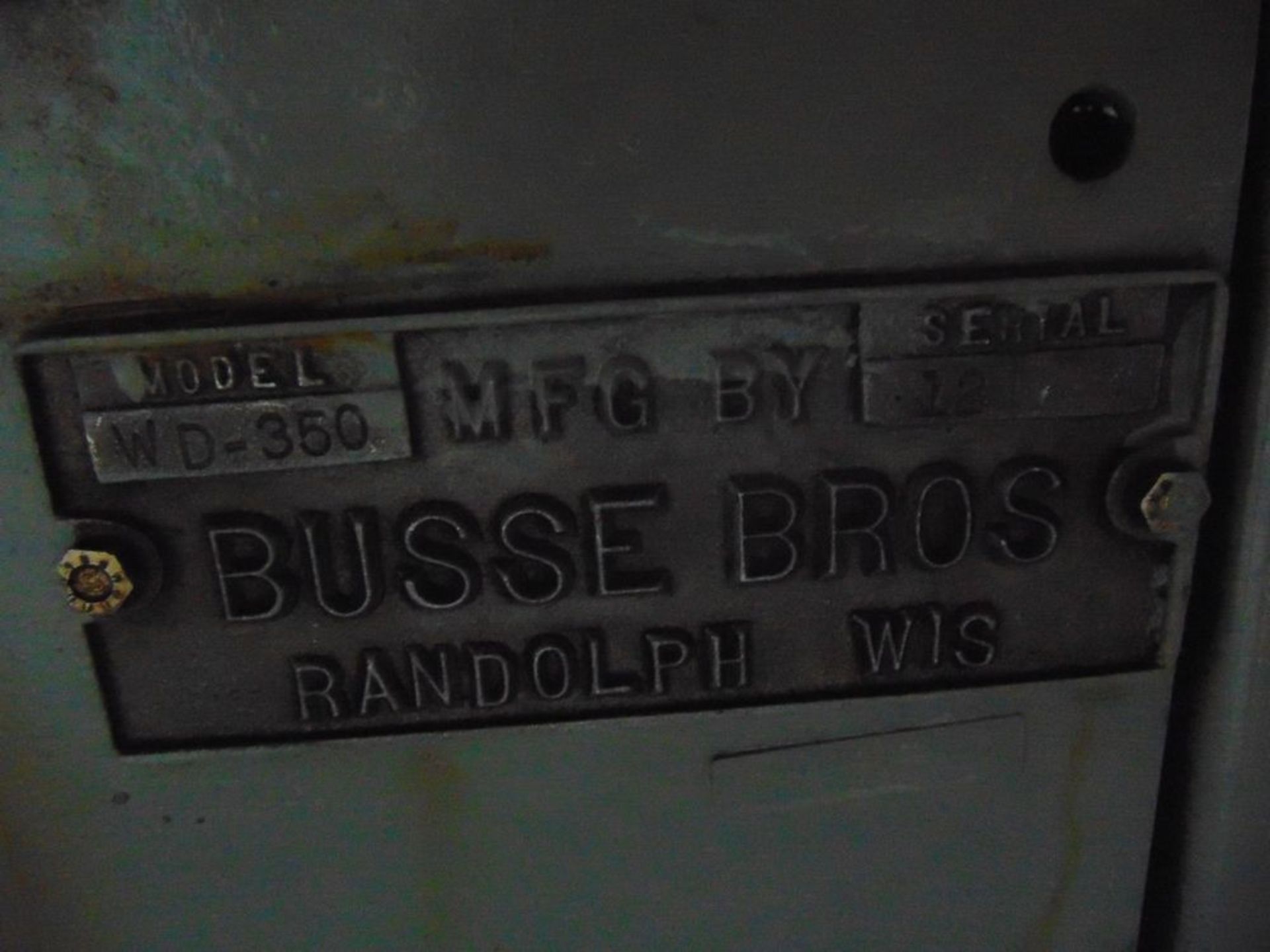 Busse mod. WD-350 De-Palletizer; S/N 12 - Image 4 of 4