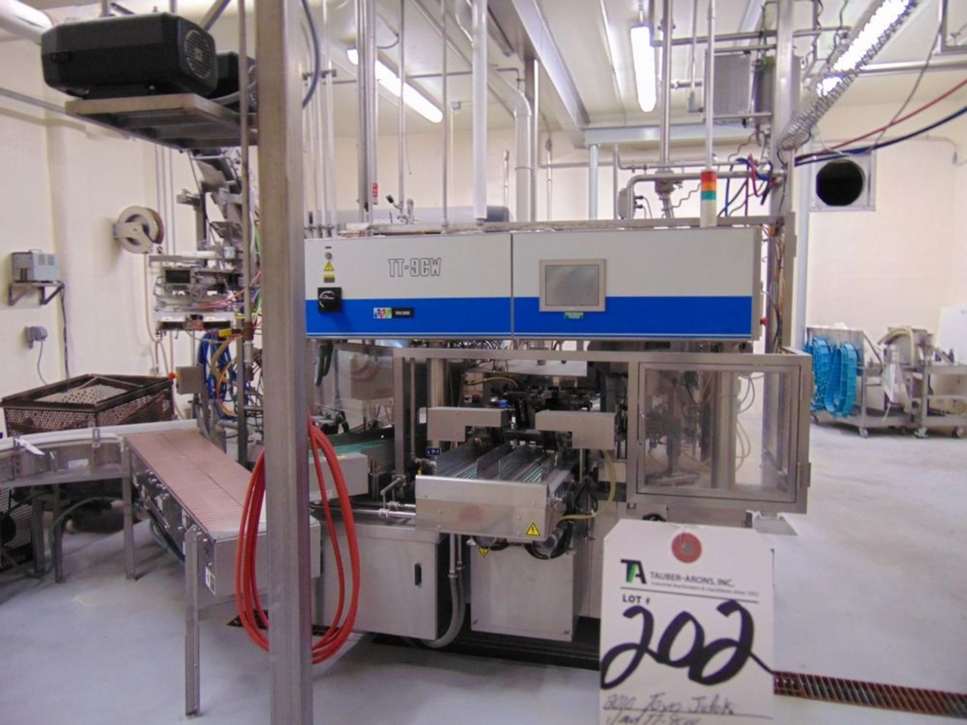 (2010) Toyo-Jidoki mod. TT-9CW, Pouch Filler w/ Multifill mod. MPFSC-120-01, Volumetric Filler