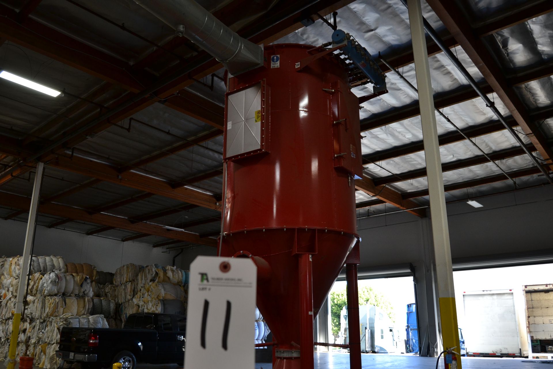 Cimme Hopper Separator w/ Air Pulse System