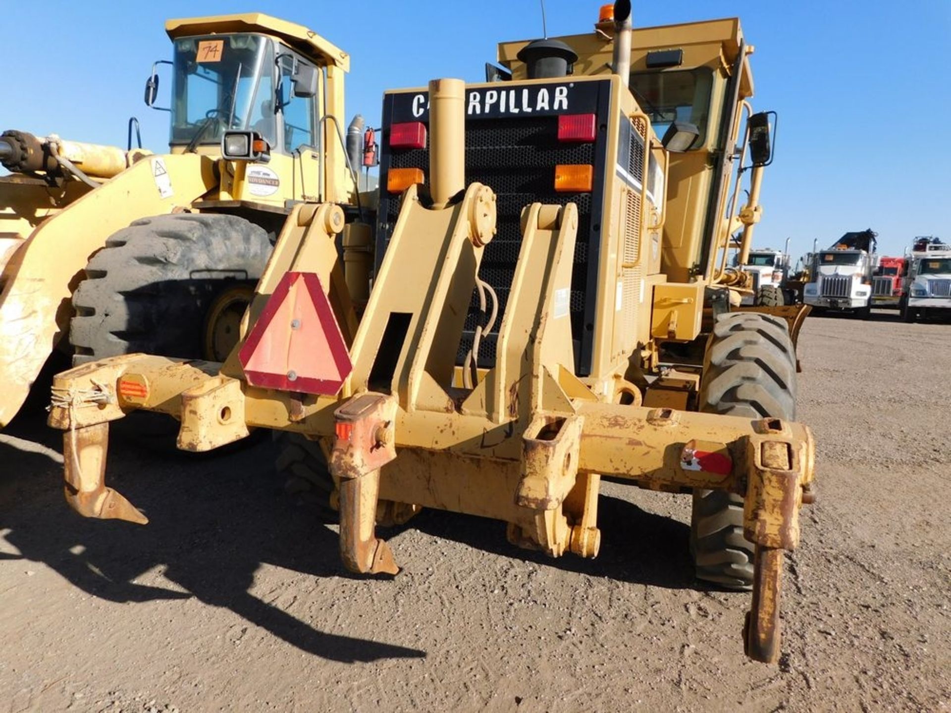 CAT mod. 140H Grader, 14' Blade; Hours: 10205 Pin: CAT0140HE2ZKO710, CD-14 - Image 4 of 6