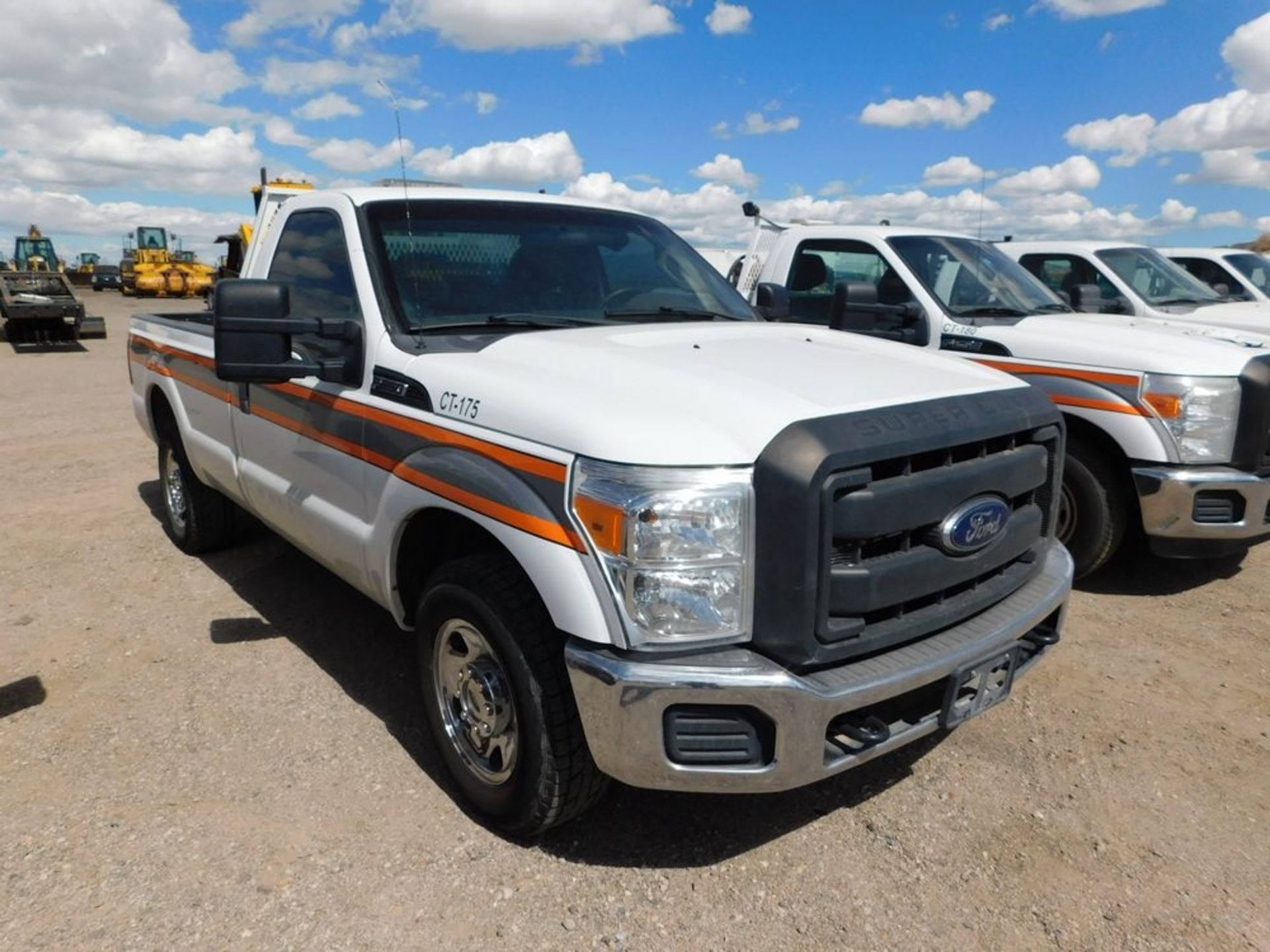 (2012) Ford F-250 Super Duty, 6.2L, Single Cab, Gas Pick Up Truck w/ Tool Box; Miles: 108,011; - Image 2 of 5