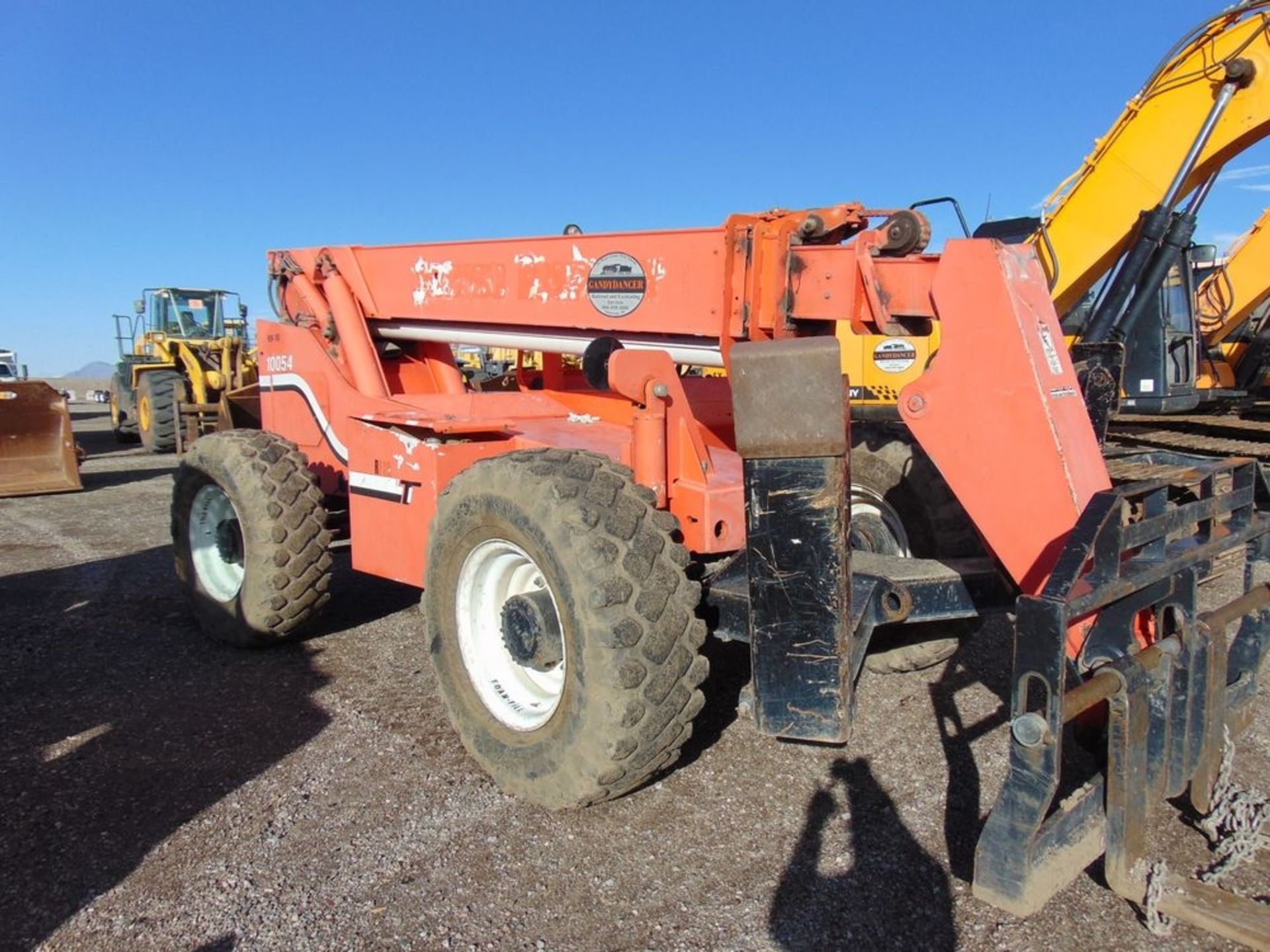 (1998) JLG mod. 10541, Sky Track Reach Type Forklift Diesel, 8'L Forks; Hours: 6090; S/N 8686, RF- - Image 2 of 4