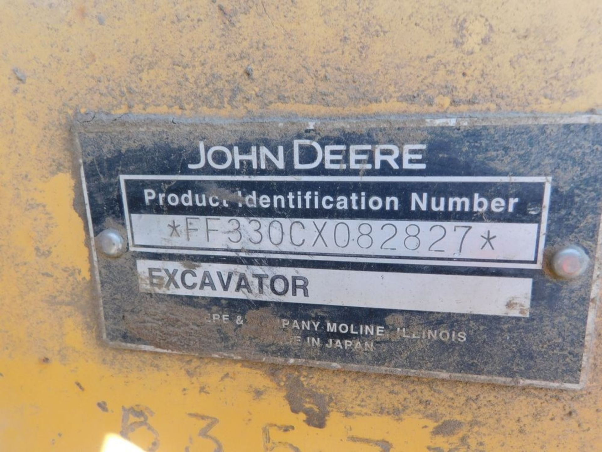(2005) John Deere mod. JD330CLC, Crawler Excavator w/ Off Track Under Cut Controls for 750Q - Image 7 of 7