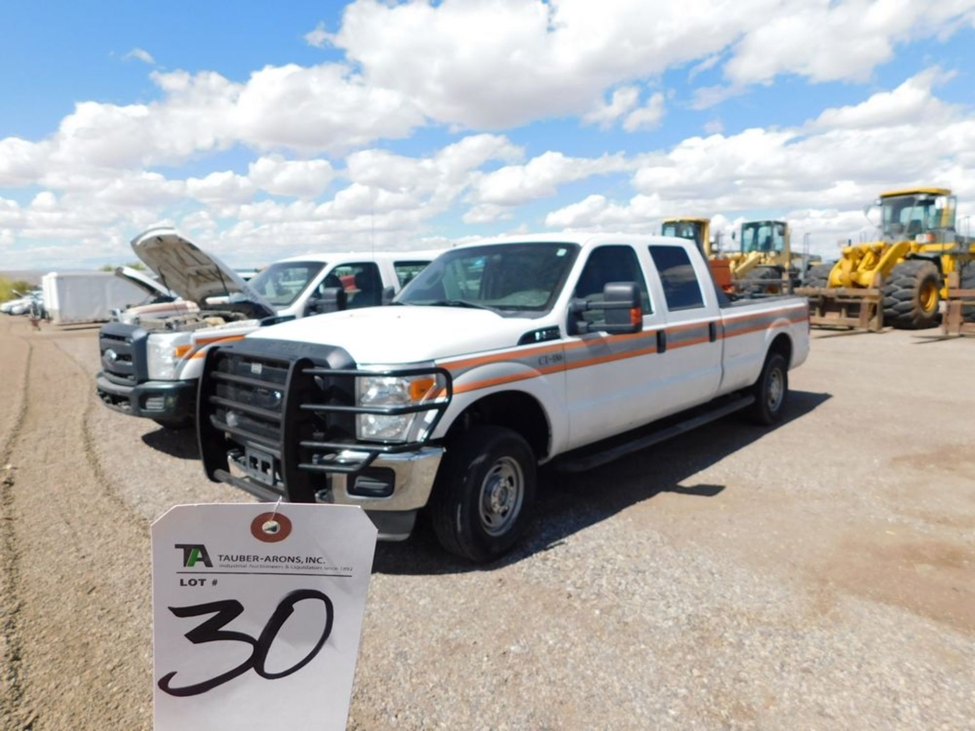 (2012) Ford F-250 Super Duty, 6.2L, Gas Pick Up Truck, 4-Door w/ Diesel Fuel Tank Pump & Ridgid Tool