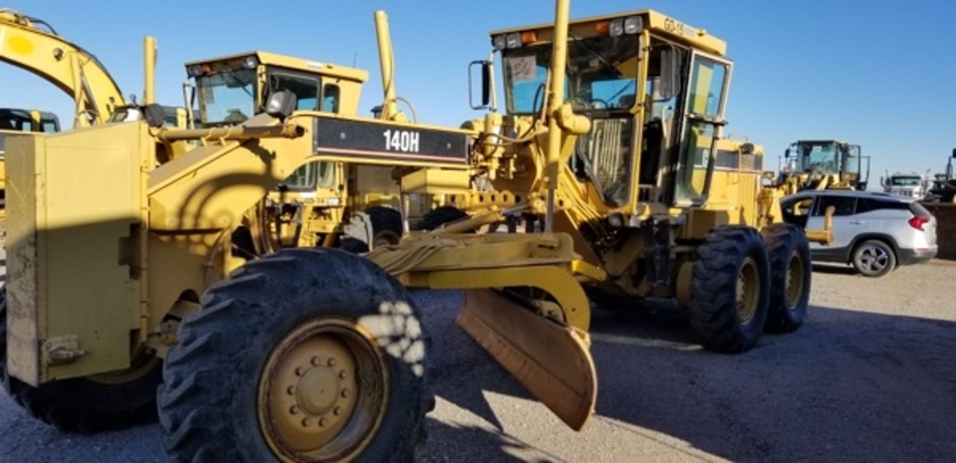 CAT mod. 140H Grader, 14' Blade; Hours: n/a S/N 22K01373, CD-15; Hours: 12,592 - Image 3 of 9