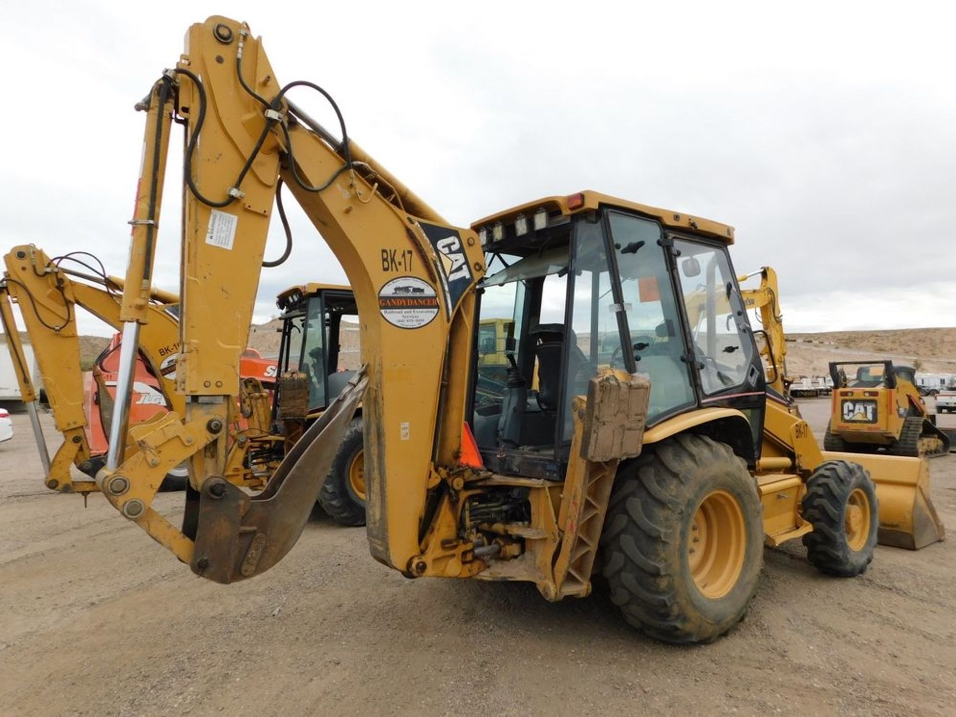 CAT mod. 420D, Loader Back Hoe; Hours: 5868 Pin: CAT0420DPFDP0776, BK-17 - Image 3 of 6